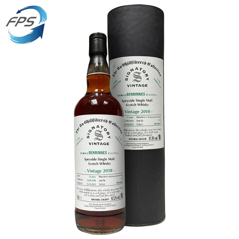 Signatory Vintage The Un-Chillfiltered Collection Benrinnes 2010 13 Years Old #114 57.3%