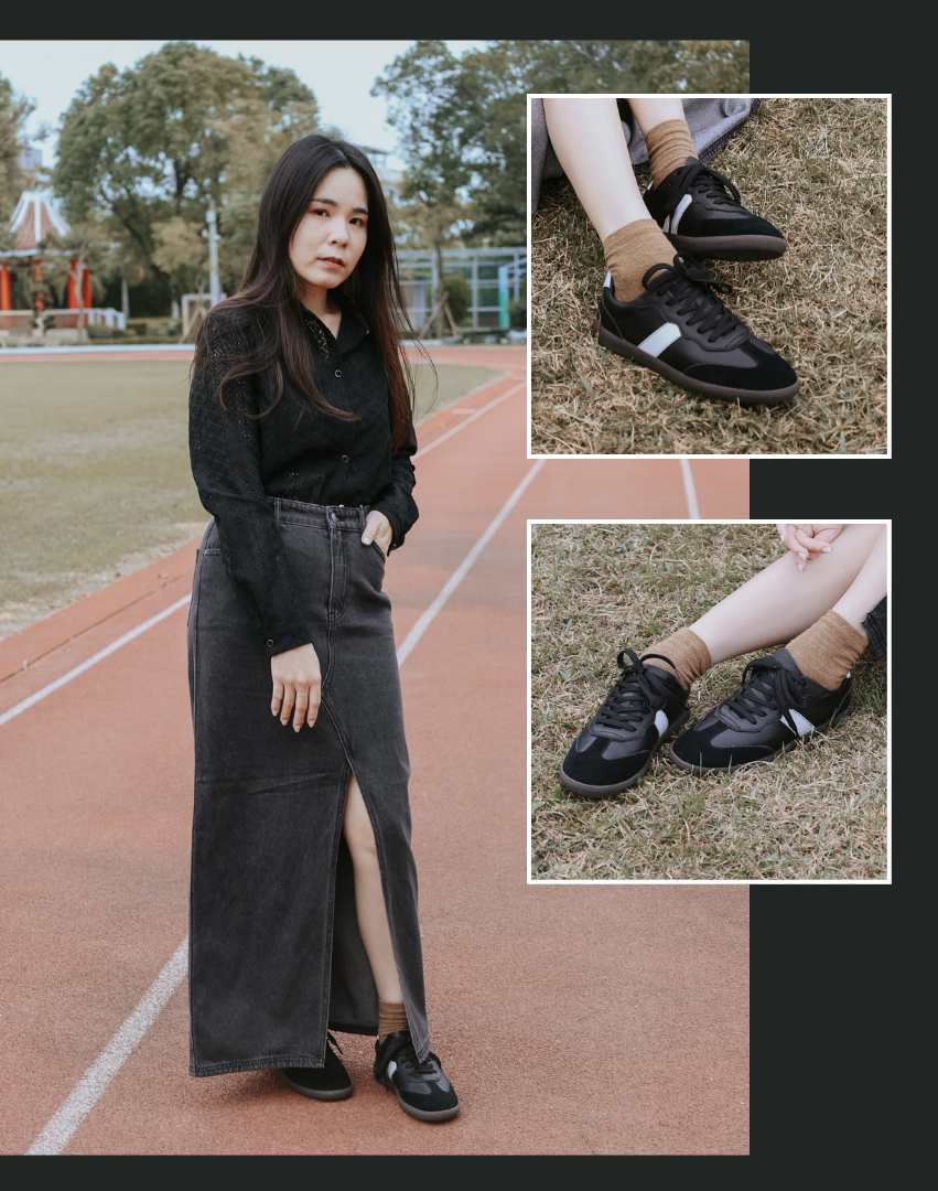 Sanly Joy 格里安TOGO德訓鞋 女生運動場日常穿搭