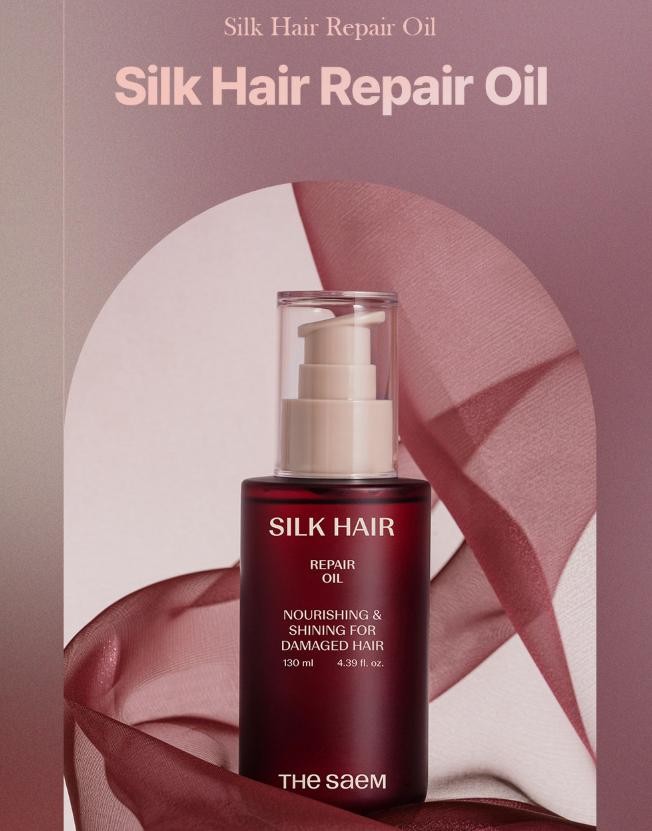 The Saem 絲滑頭髮修護髮油 SILK HAIR REPAIR OIL 130ml