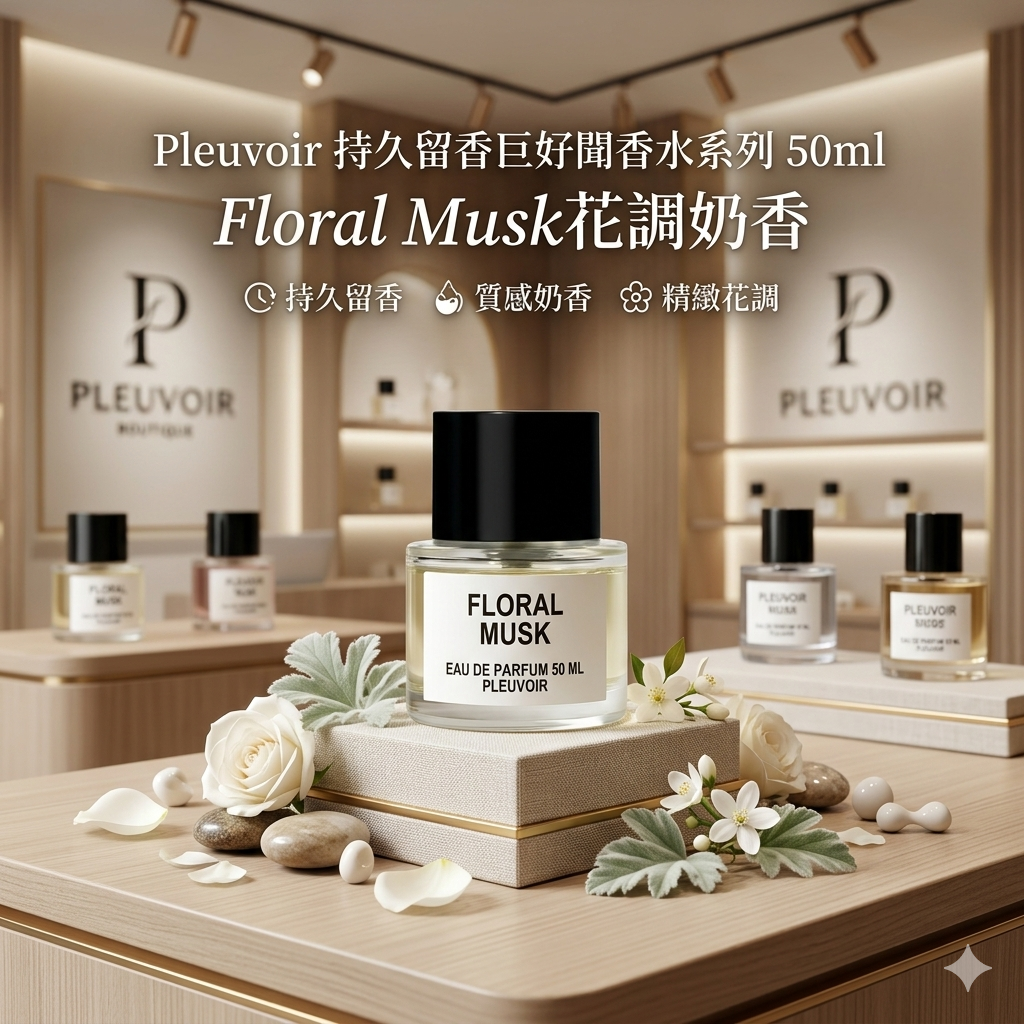 【現貨】Pleuvoir SM121329 Jennie同款 持久 留香 巨好聞 香水系列 50ml