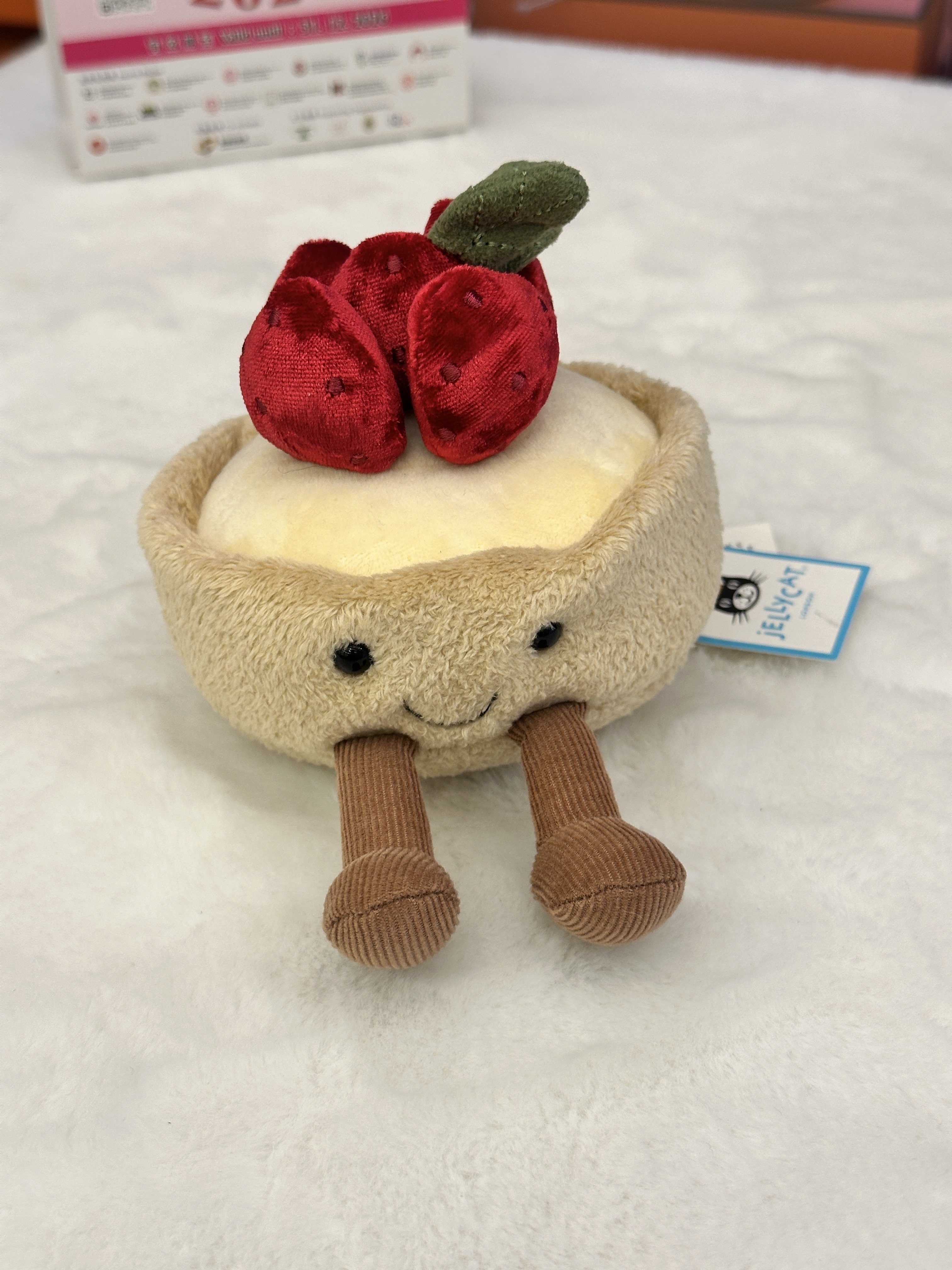 Jellycat Tarte aux fraises