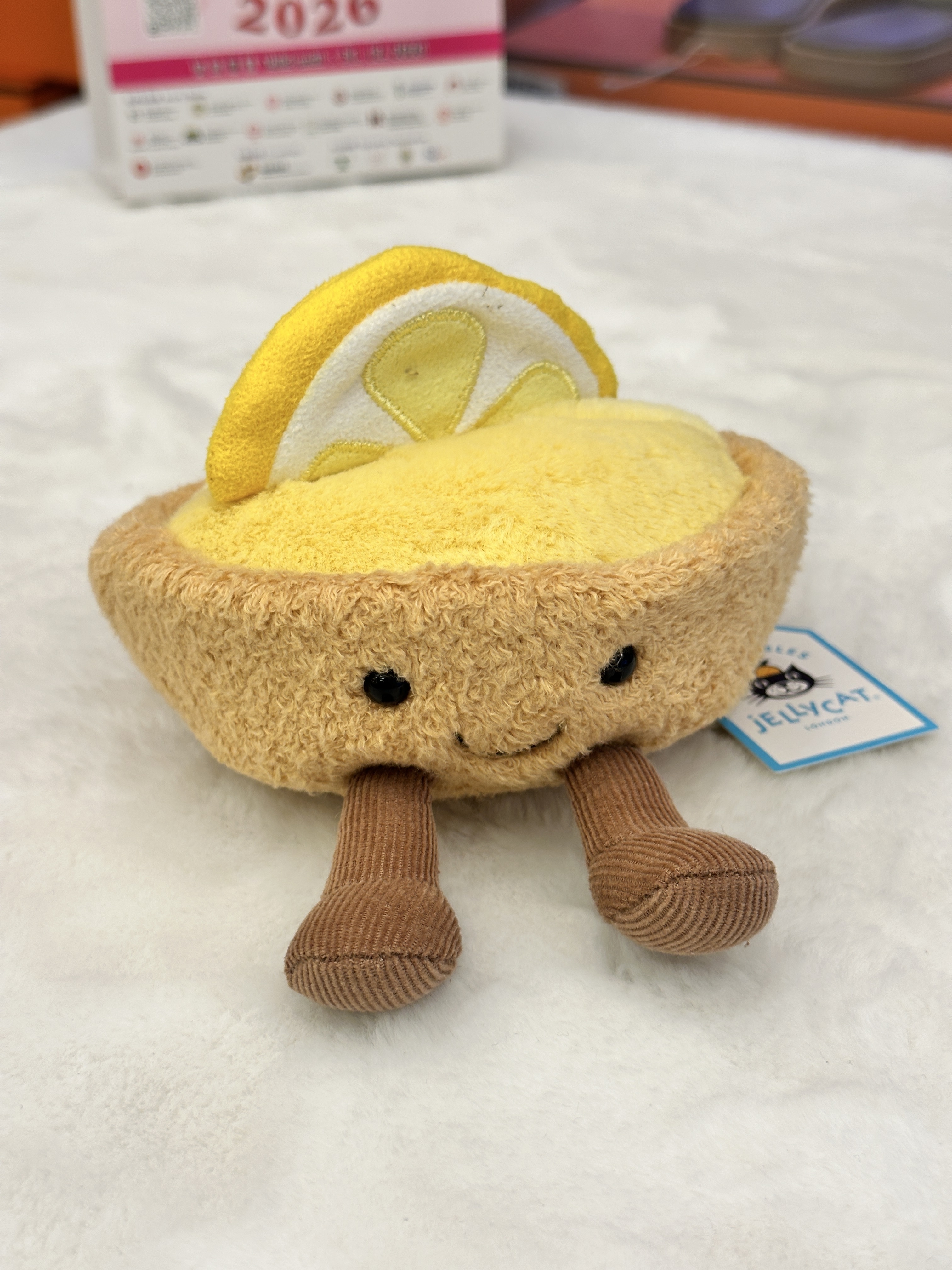 Jellycat Tarte aux citron Lemon Tart