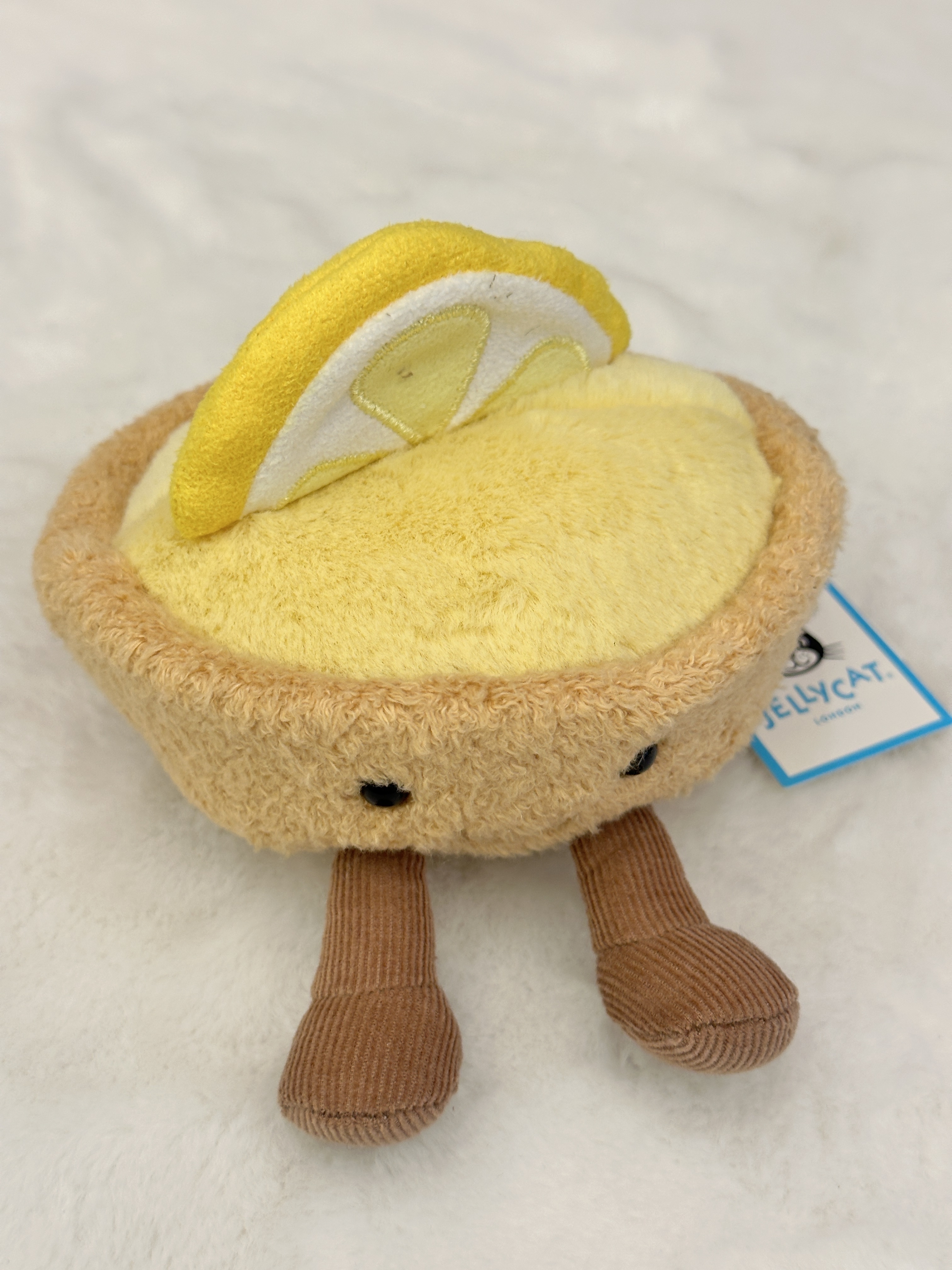Jellycat Tarte aux citron Lemon Tart