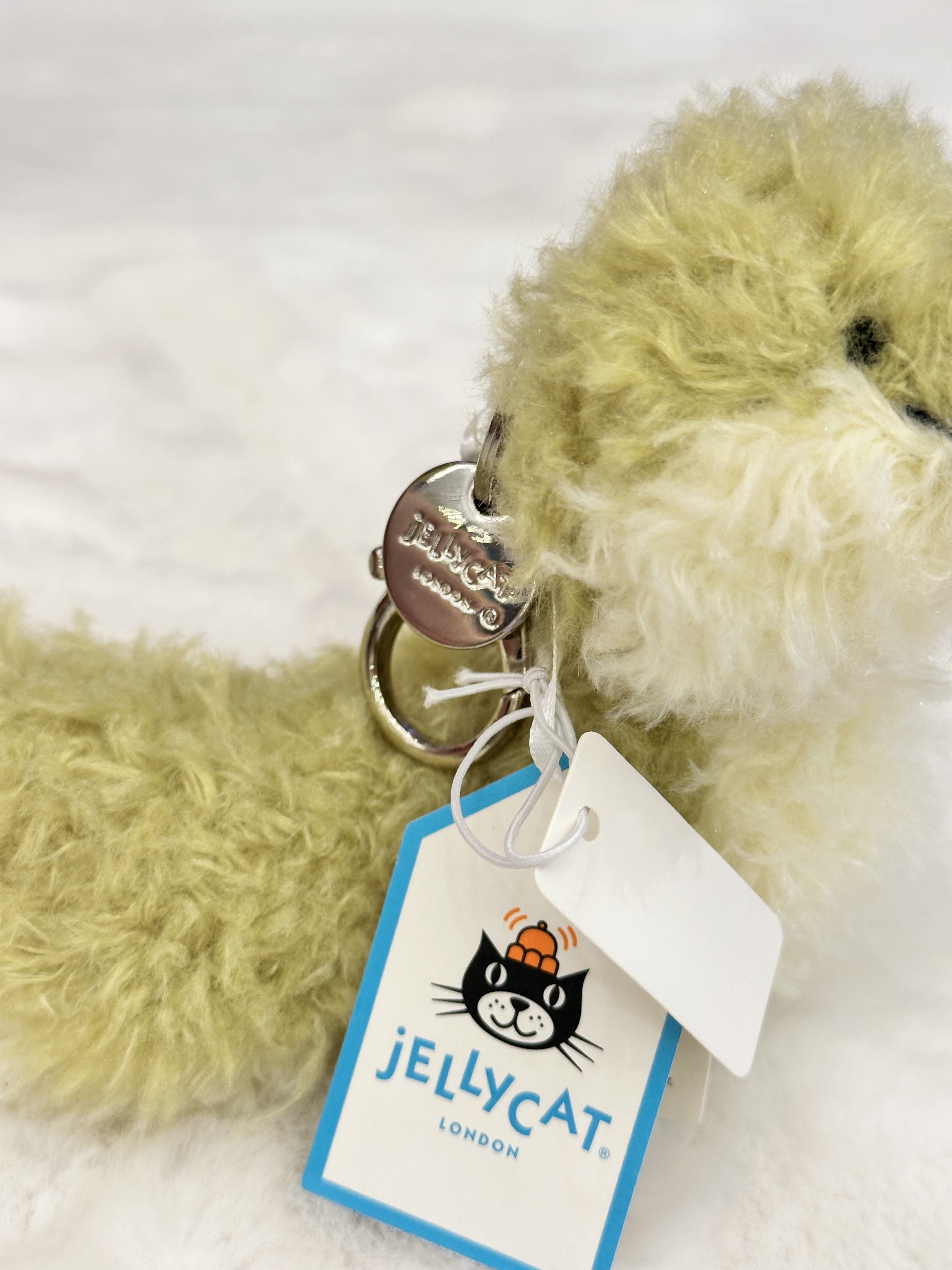 Jellycat Snake Bag charm key chain