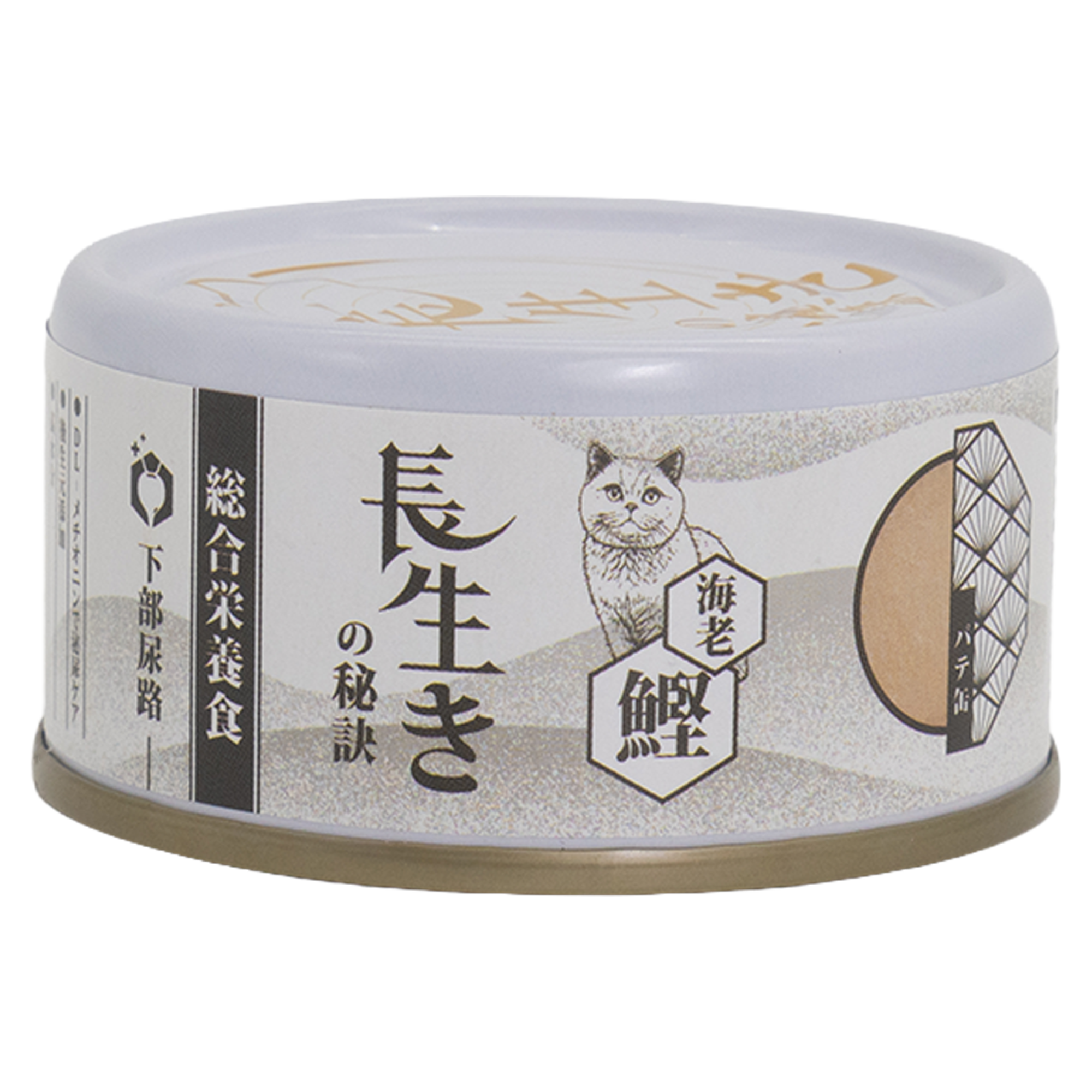 長生の秘訣 貓罐頭．肉醬主食罐   鰹魚+蝦 80g(尿道)