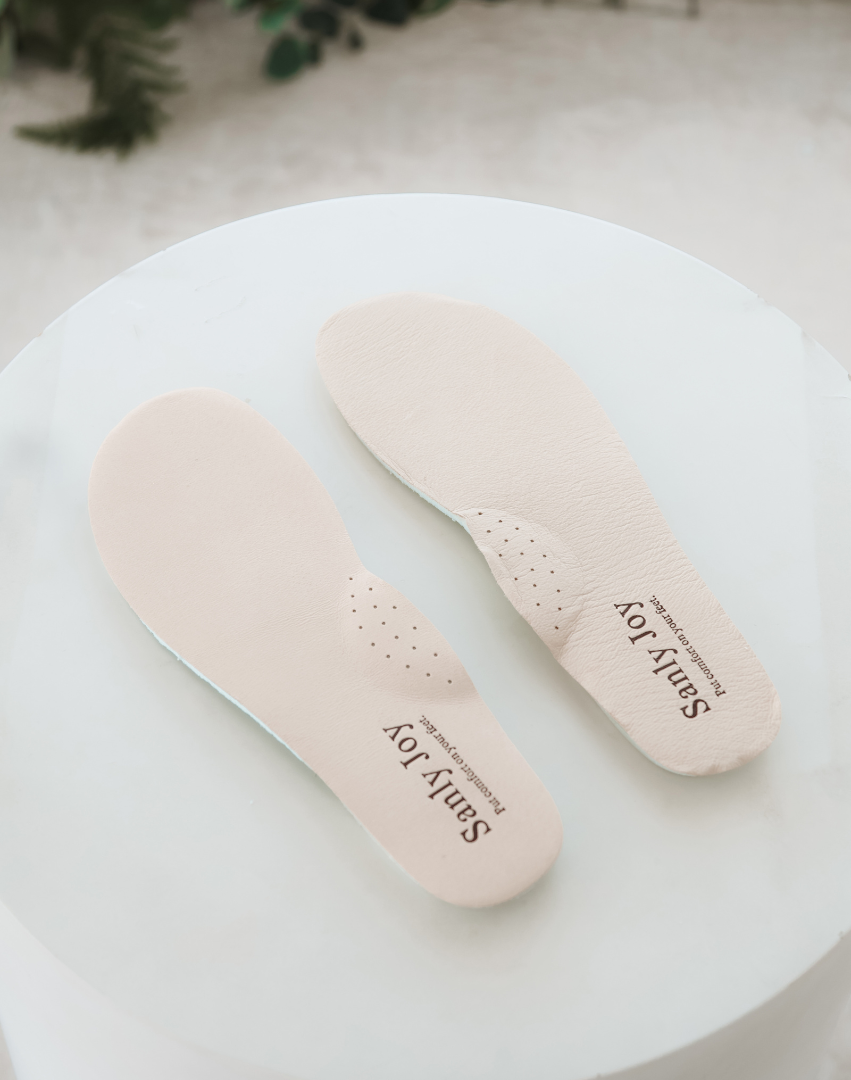 Sanly Joy 豚皮氣墊鞋墊 舒適透氣鞋墊設計 德訓鞋專用鞋墊