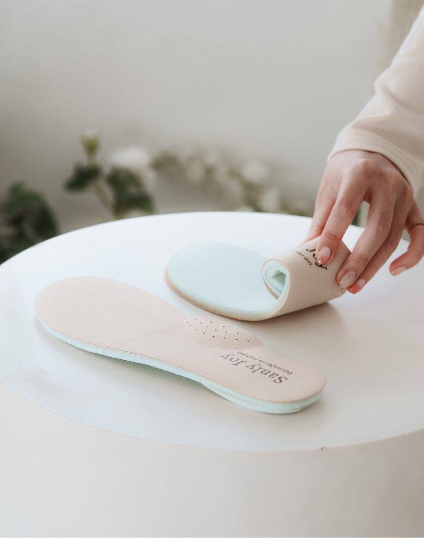 Sanly Joy 德訓鞋豚皮氣墊鞋墊 柔軟回彈舒適鞋墊