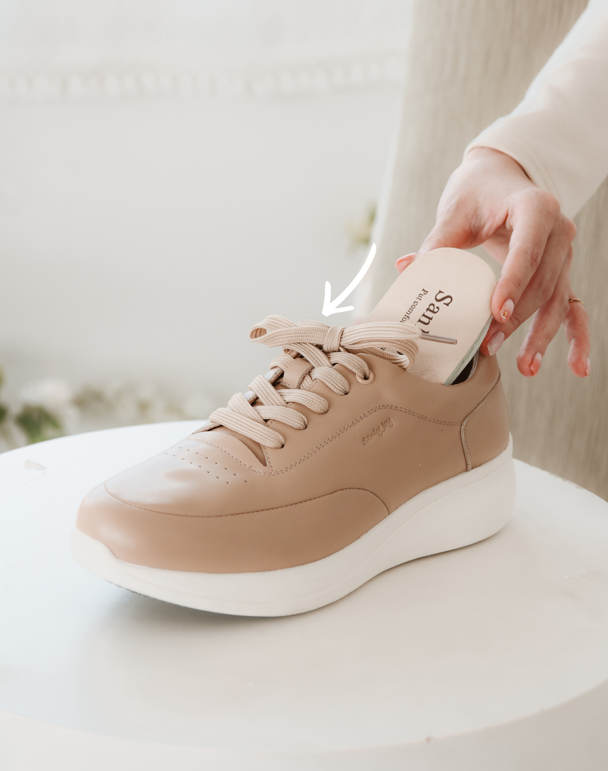 Sanly Joy 德訓鞋可拆式鞋墊 透氣舒適鞋墊設計