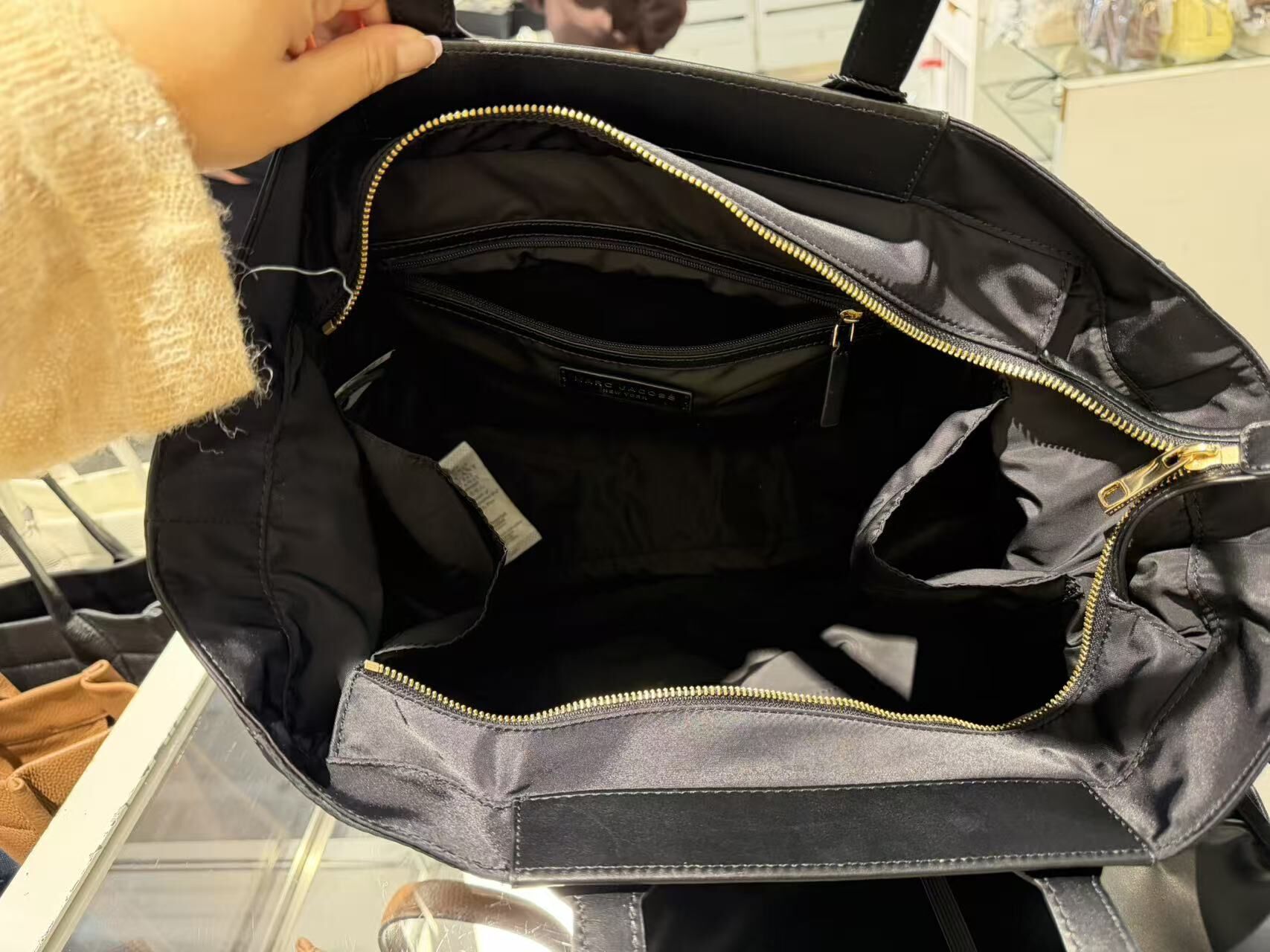 【預購】Marc Jacobs LX031207 尼龍托特包(黑色)