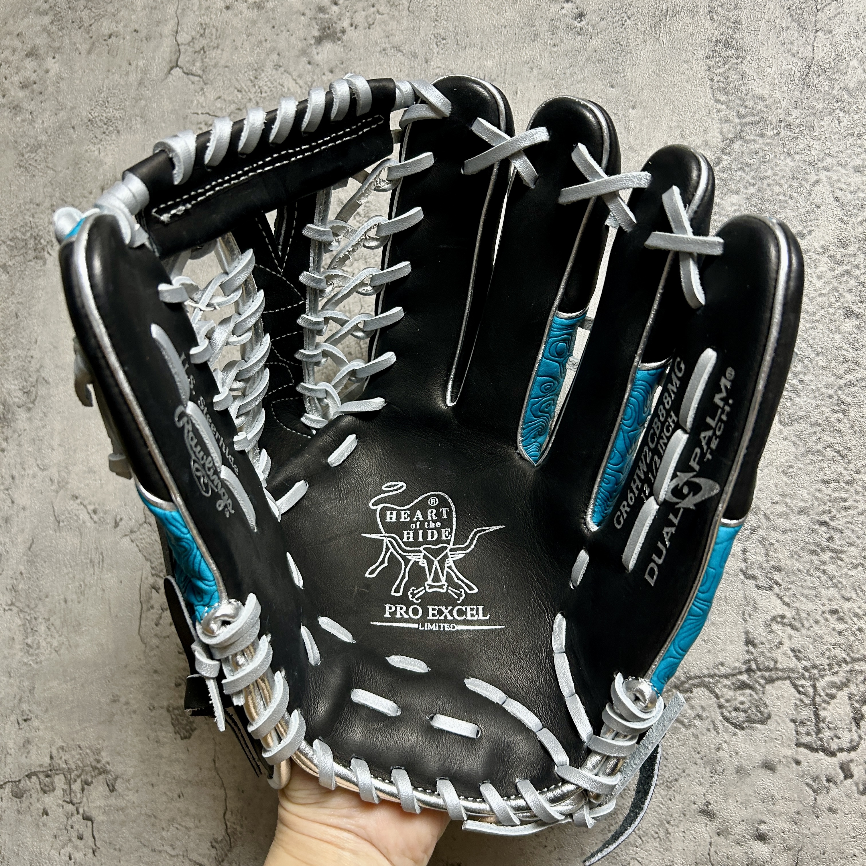 12.5吋 Rawlings HOH® PRO EXCEL Wizard #02 COLORS 軟式 外野用 GR6HW2CB88MG