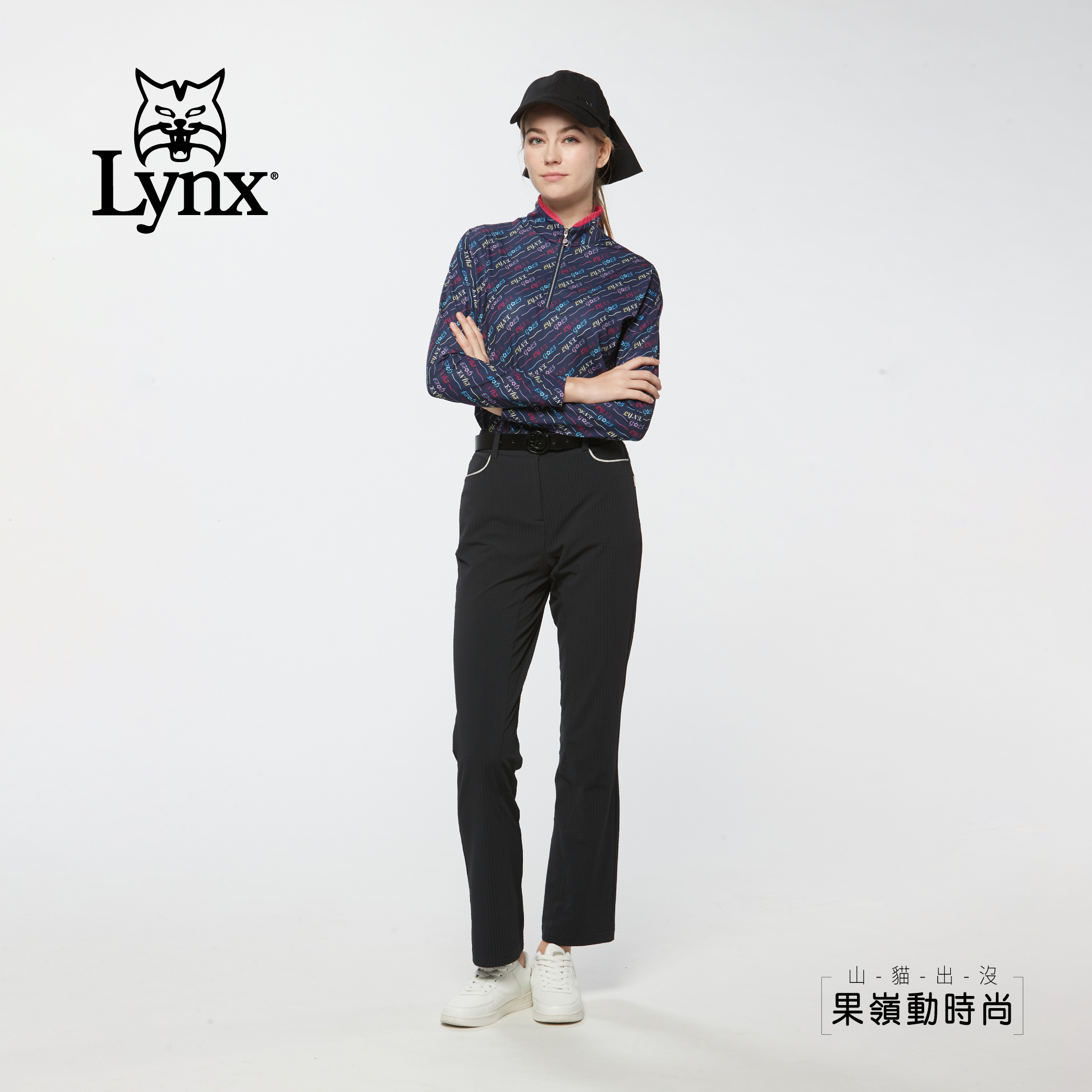 女款吸濕排汗四面彈泡泡紗全長窄筒長褲