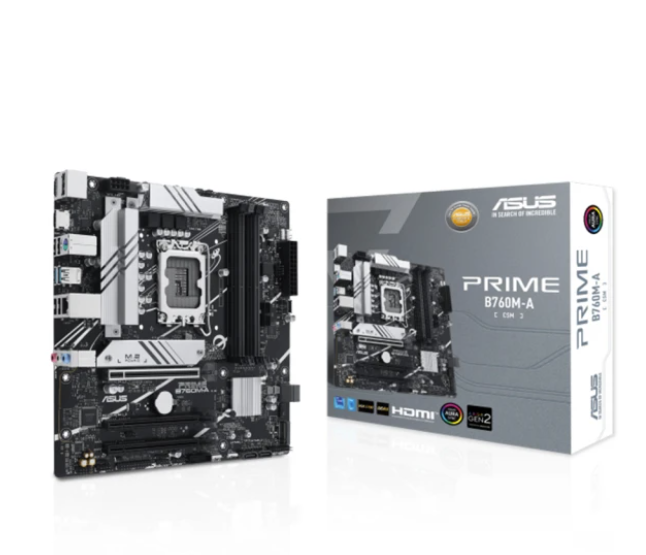 ASUS 華碩 PRIME B760M-A-CSM 主機板 DDR5