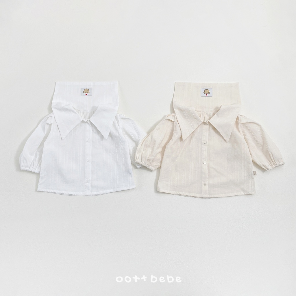 韓國🇰🇷OOTTBEBE 空氣感翻領襯衫(XS-XL)
