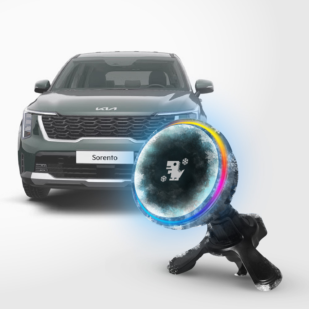 KIA Sorento 2021 2023 系列｜XILLA黑鏡冰核智充手機架