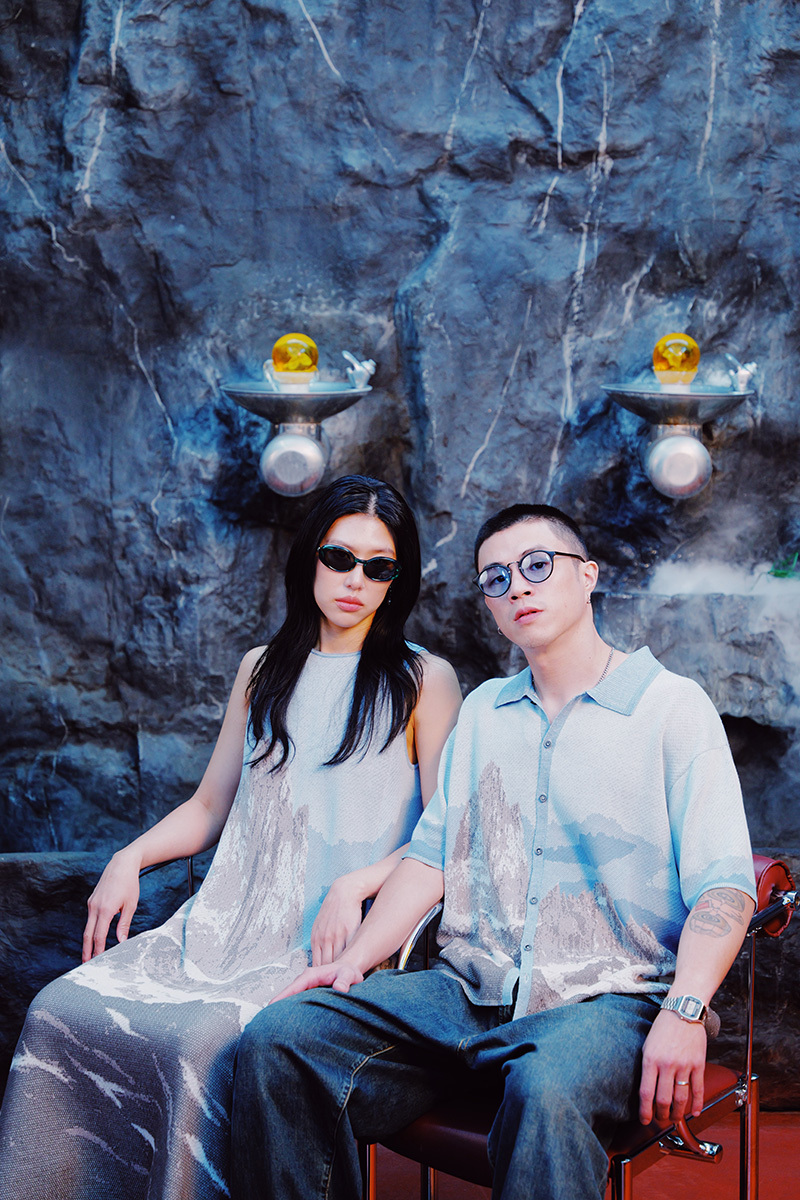 費茲羅伊峰 短袖開襟襯衫