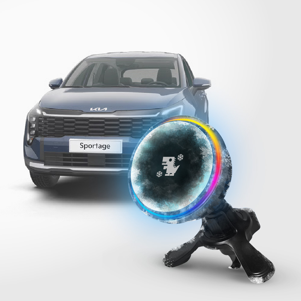 KIA Sportage QL 2023 2024 系列｜XILLA黑鏡冰核智充手機架