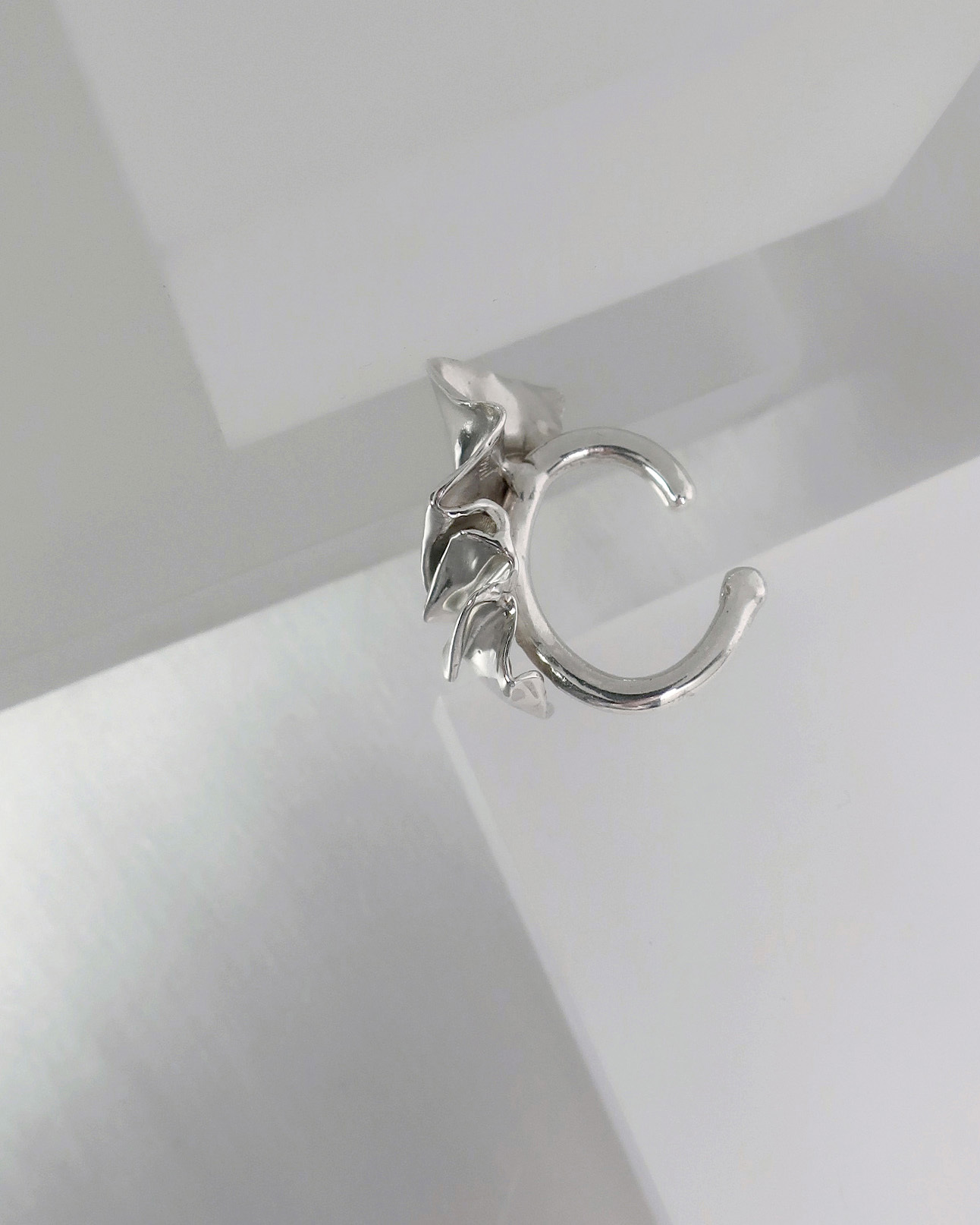 livvvvil 純銀絲緞耳扣