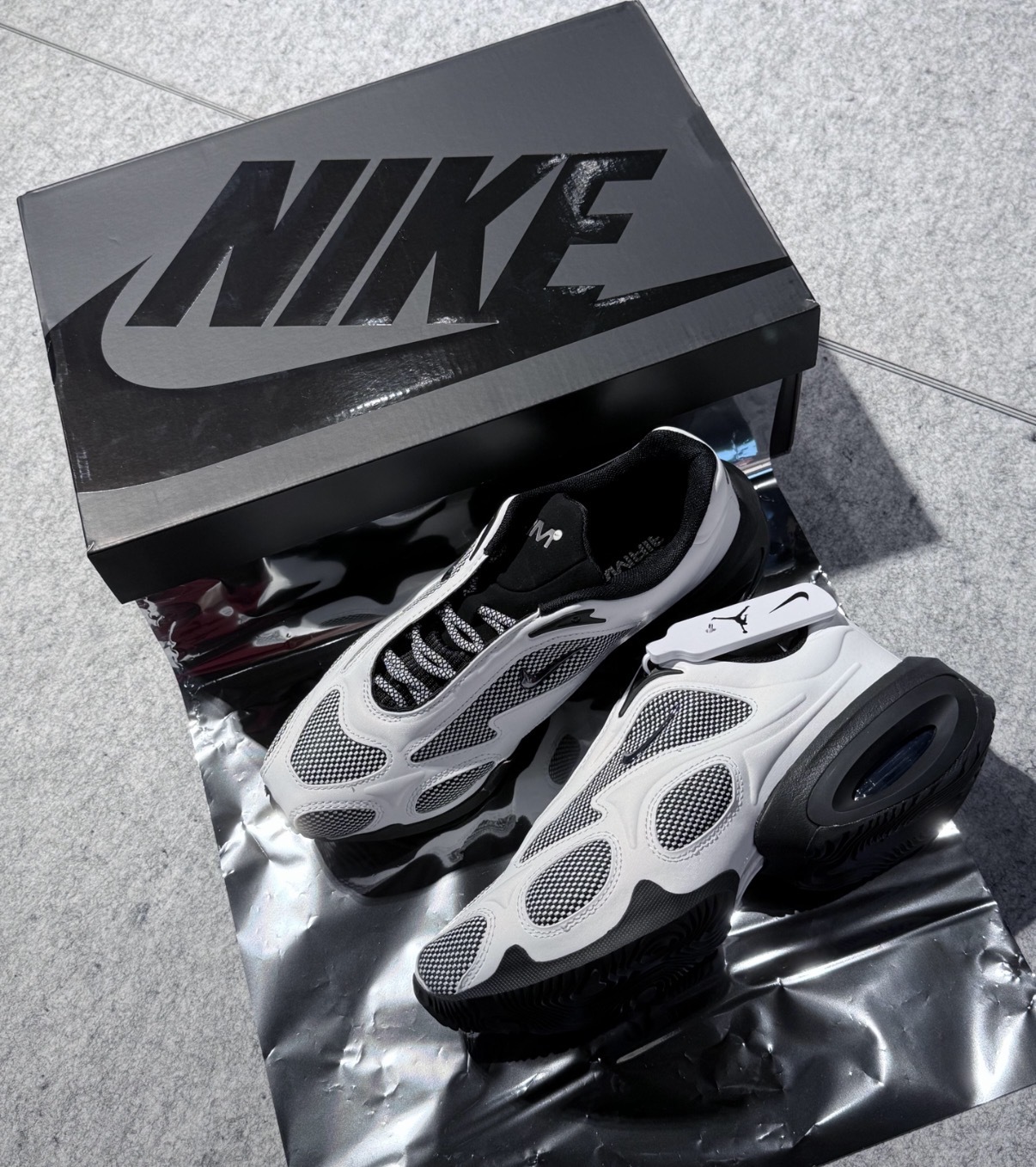 女鞋 NIKE W AIR MAX MUSE 黑白 網眼 氣墊 緩震 厚底 休閒鞋【II6282-100】