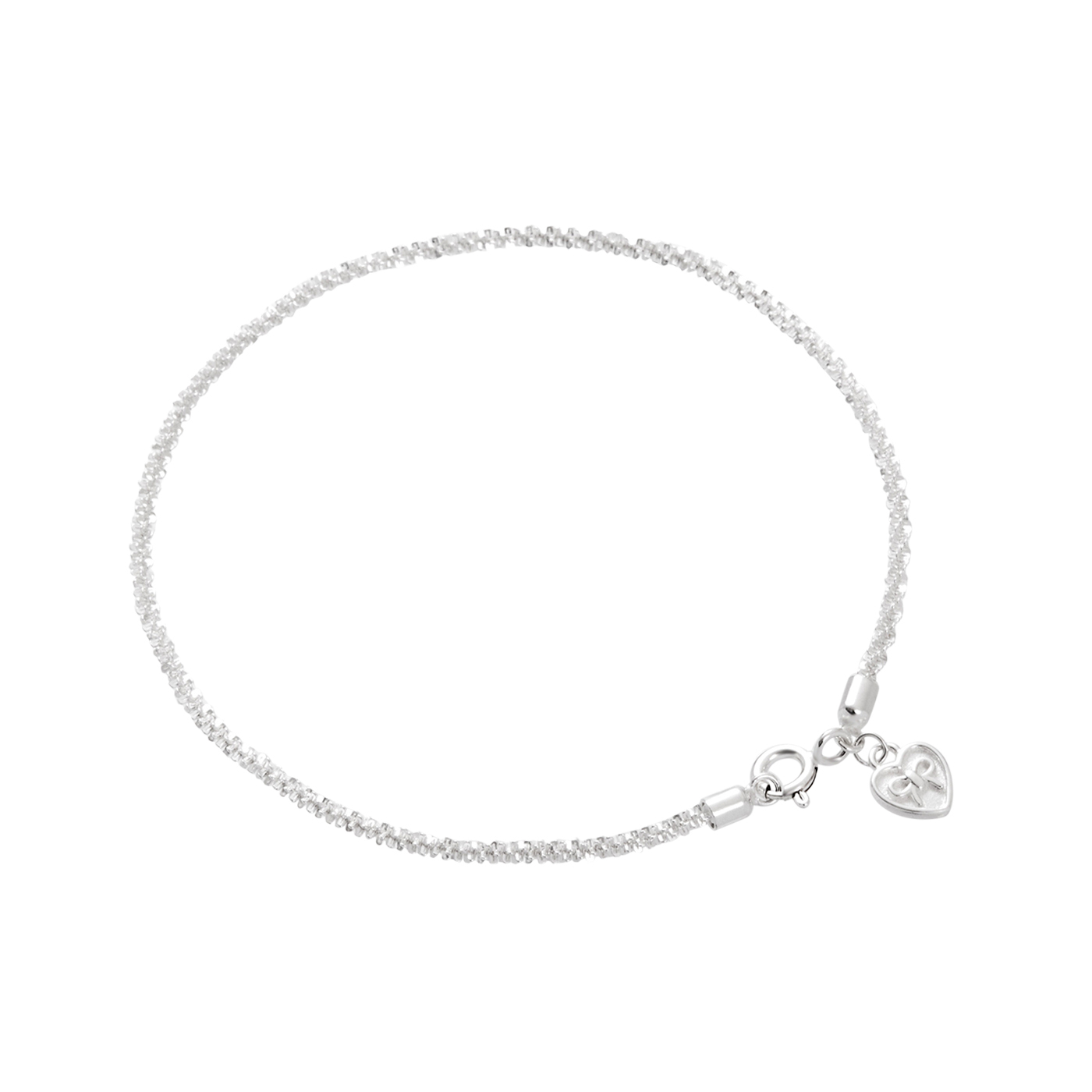 純銀,簡約,愛心,手鍊,平價飾品