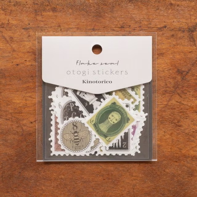 和紙貼紙包｜Kinotorico「otogisticker」/ 手紙社 / JAPAN