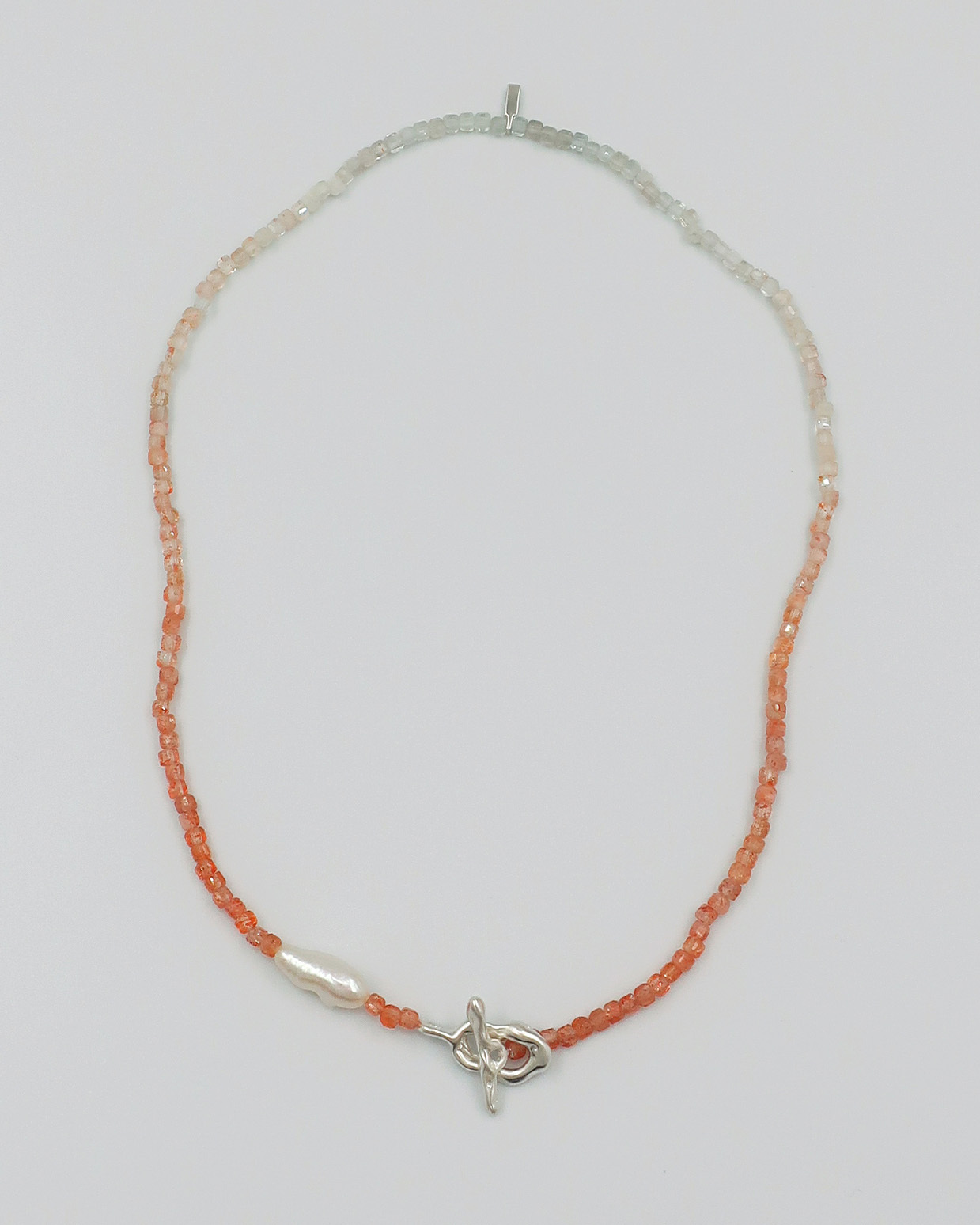 livvvvil 夕日珍珠項鍊