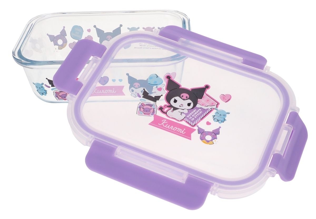 Sanrio 多用途耐熱/冷玻璃餐盒 (640ml)