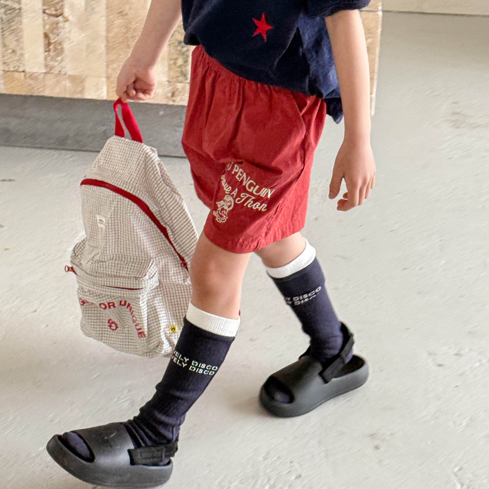 企鵝探險日 短褲