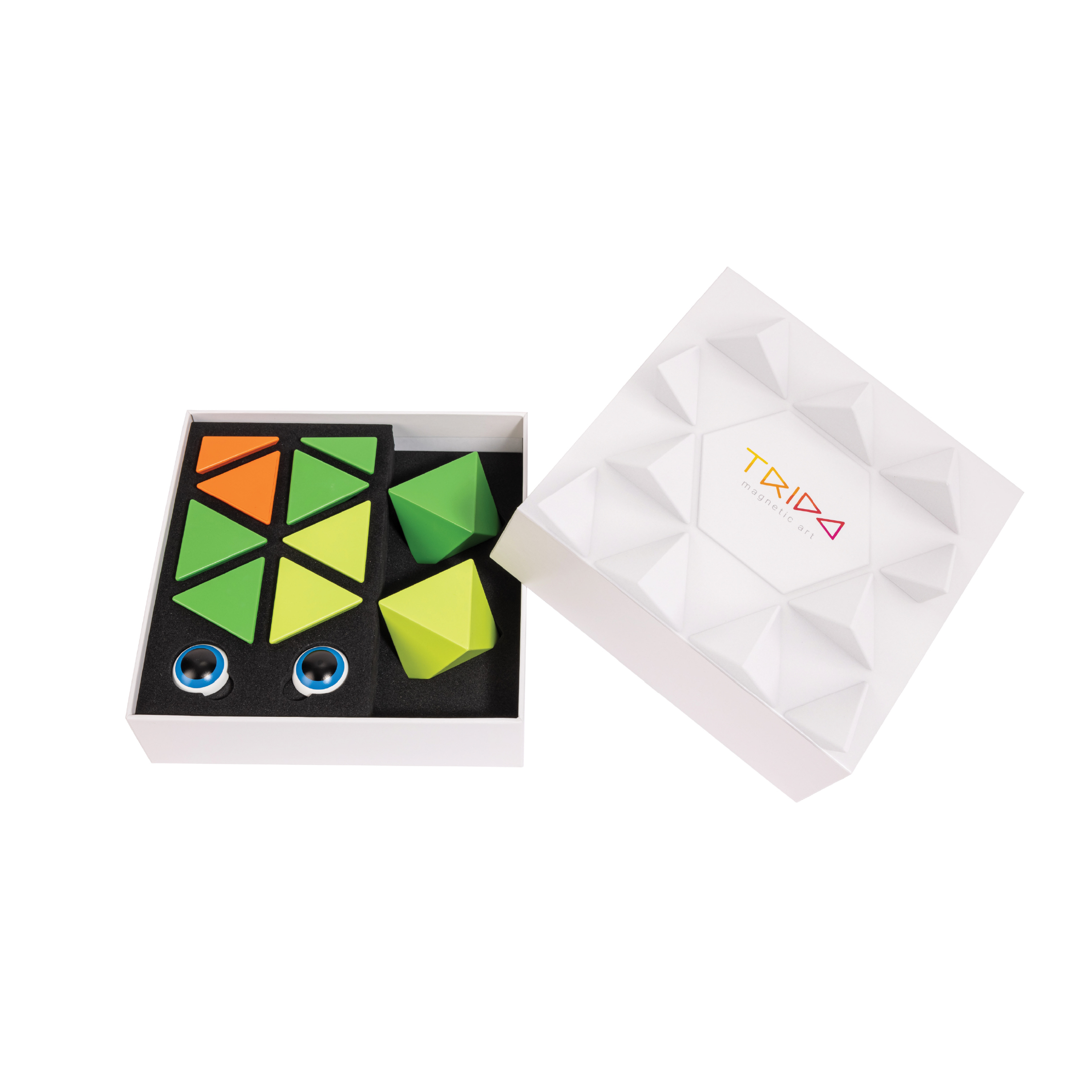 Trido 磁力積木 初階組 12PCS - 綠野迷蹤(Jungle)