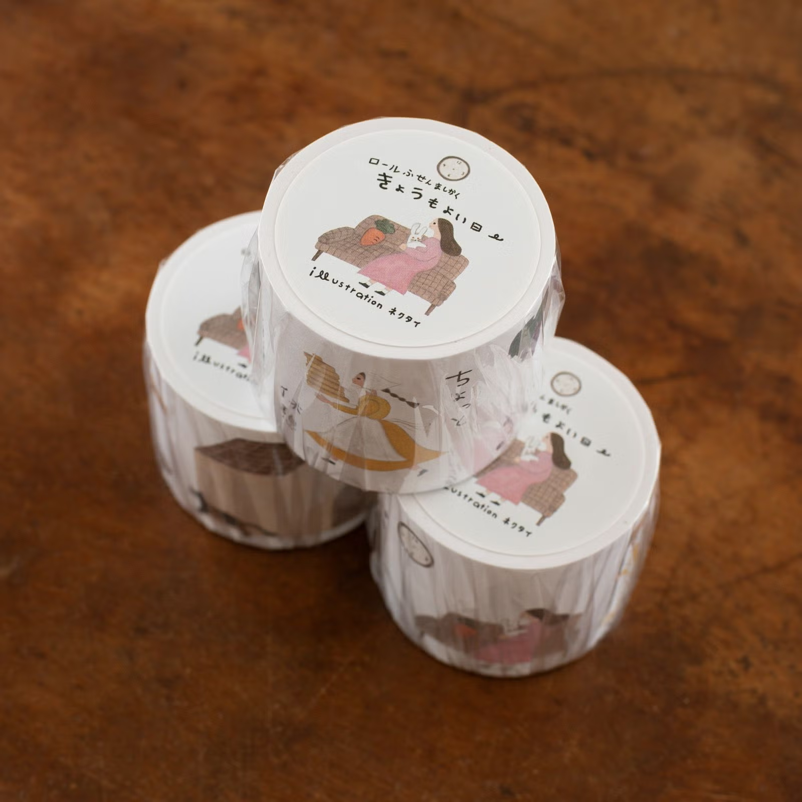 方形 捲式便利貼 | ネクタイ「今天又是美好的一天」 / 手紙社 / JAPAN