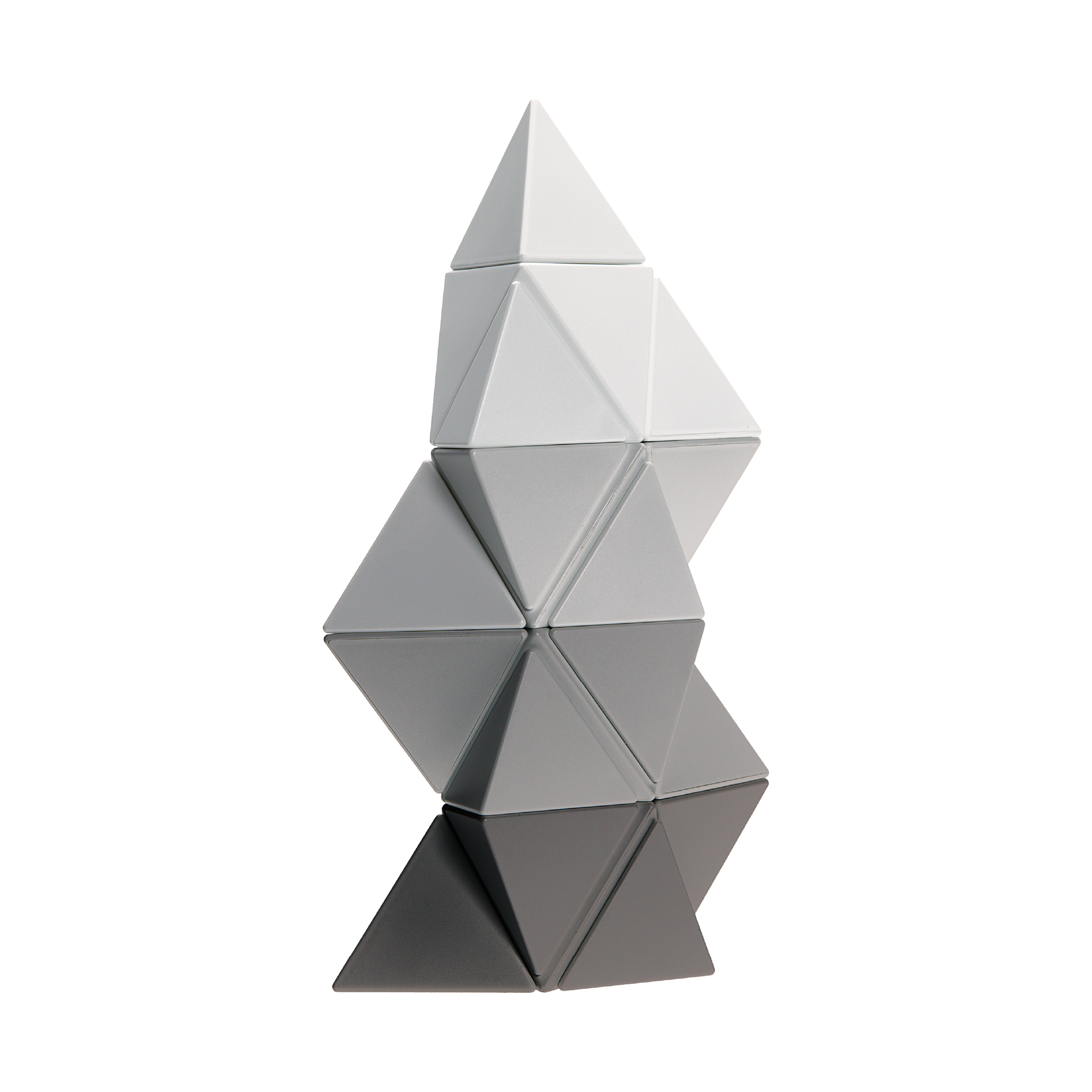 Trido 磁力積木 進階組 24PCS - 白銀時代(Greyscale)