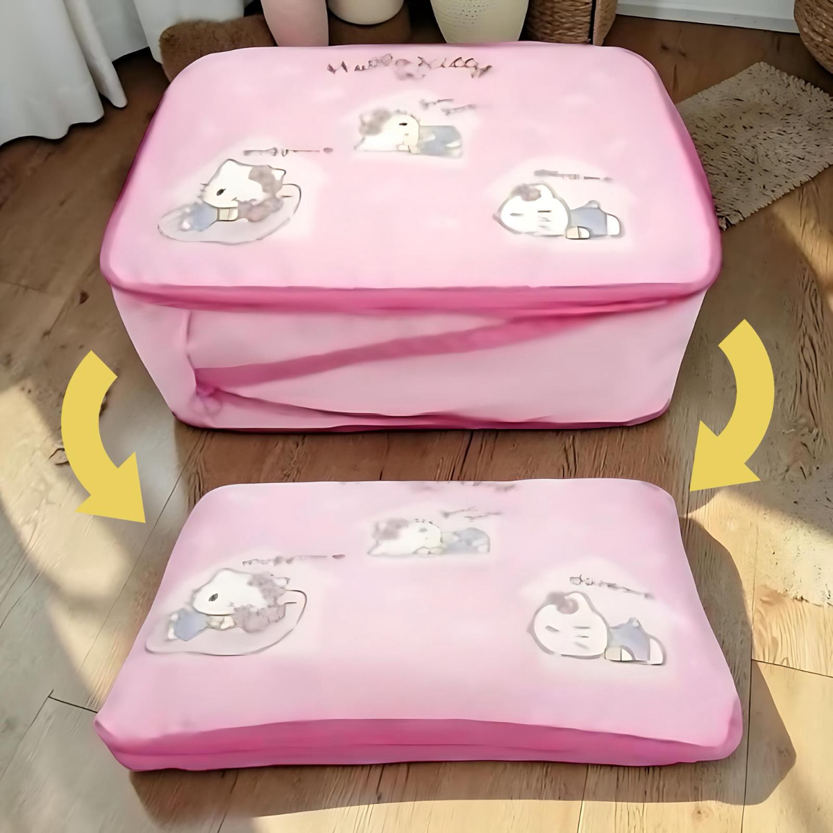 26073-KT Sanrio Hello Kitty 旅行衣物壓縮收納袋 #TW-DV26