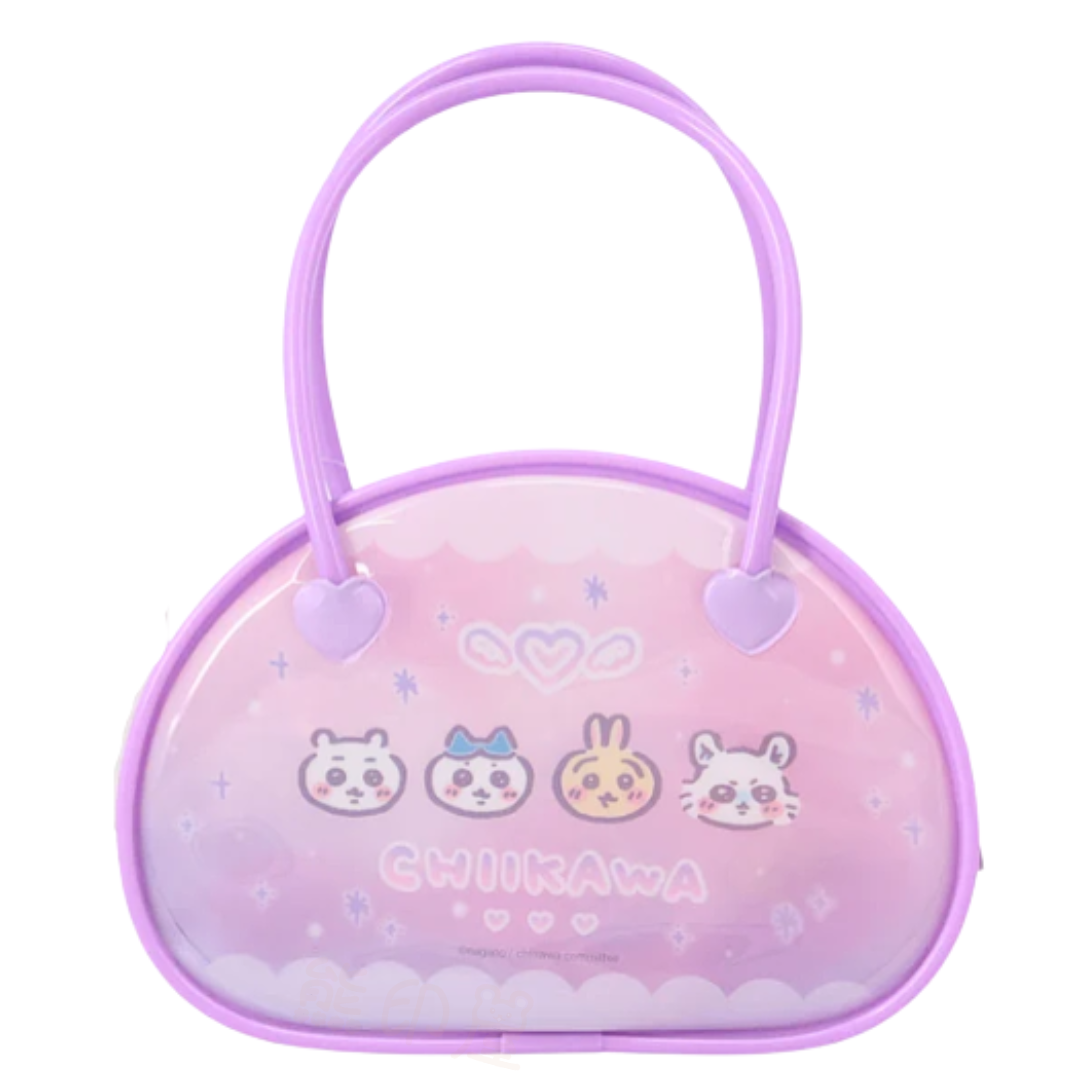 Chiikawa髮梳鏡子小手提袋套裝 (平行進口)