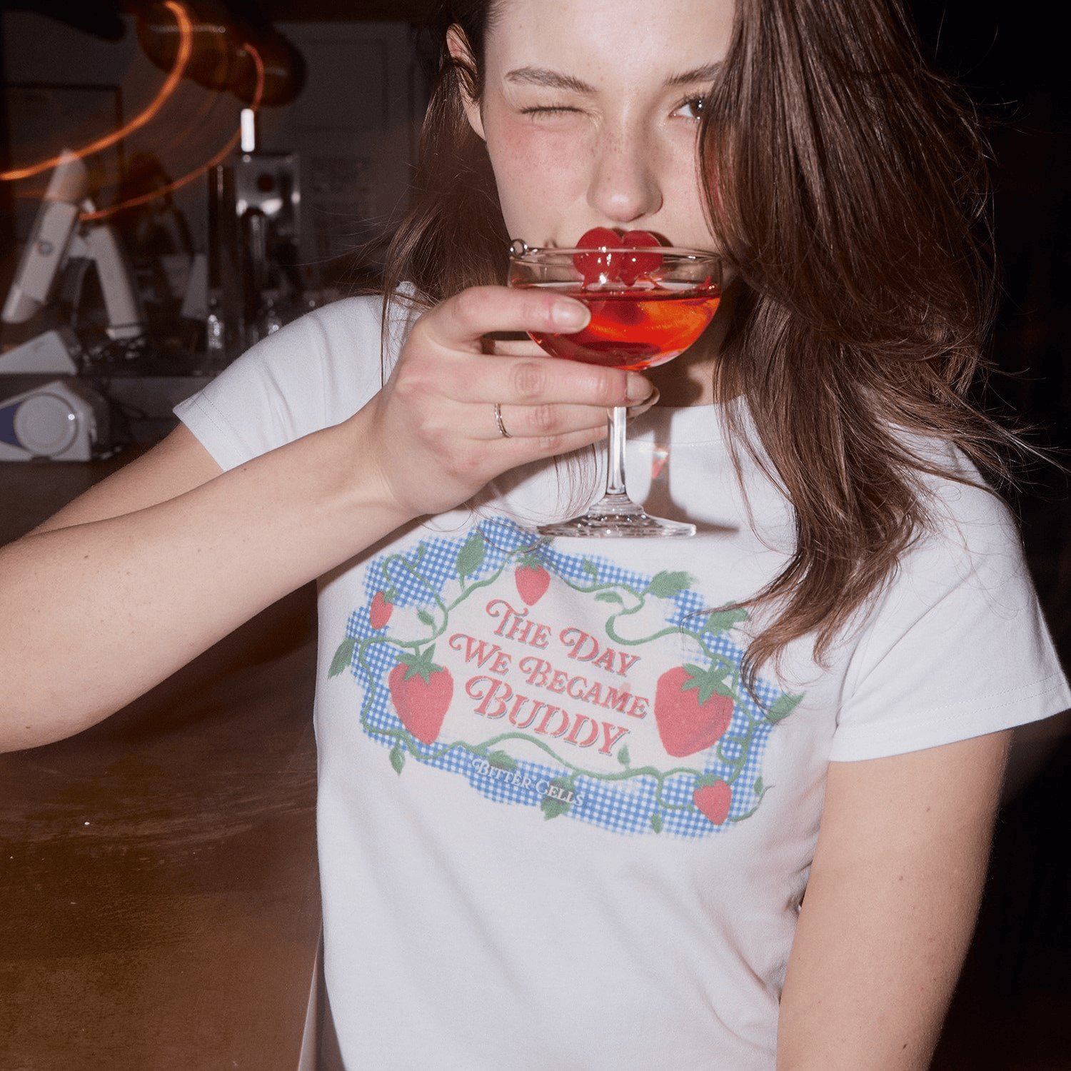 [✨連線熱賣款✨]BITTER CELLS｜Sweetpea Berry Tee [3 colors]