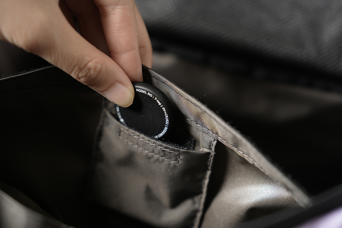 niizo書包內置Airtag秘密收納袋