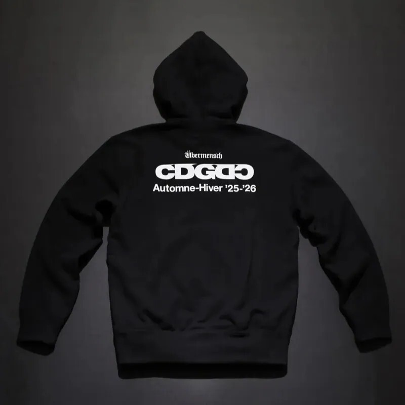 COMME des GARÇONS CDG x G-DRAGON GD 川久保玲 聯名 帽T