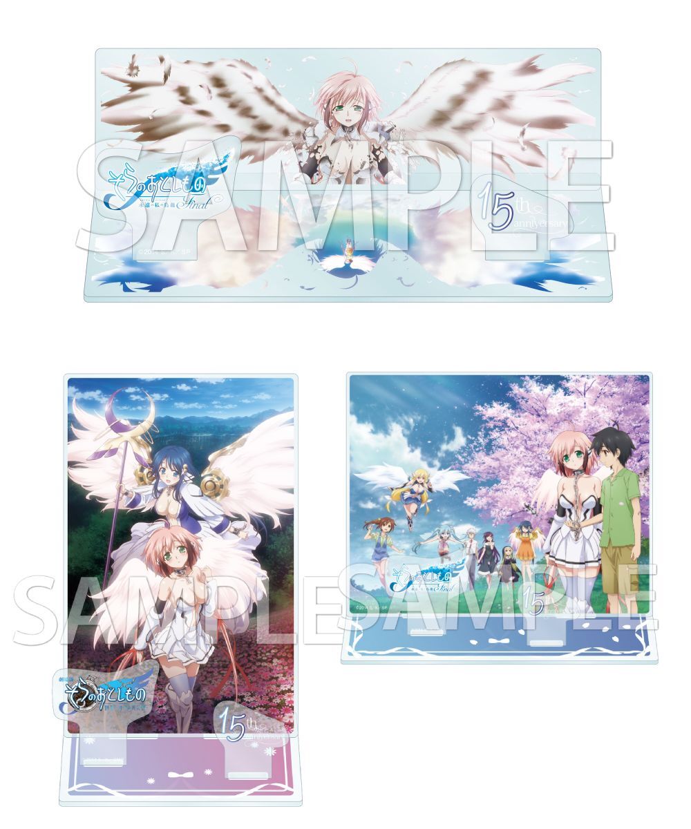 預購-「天降之物」壓克力場景立牌 15周年紀念ver. 系列【日本進口精品】