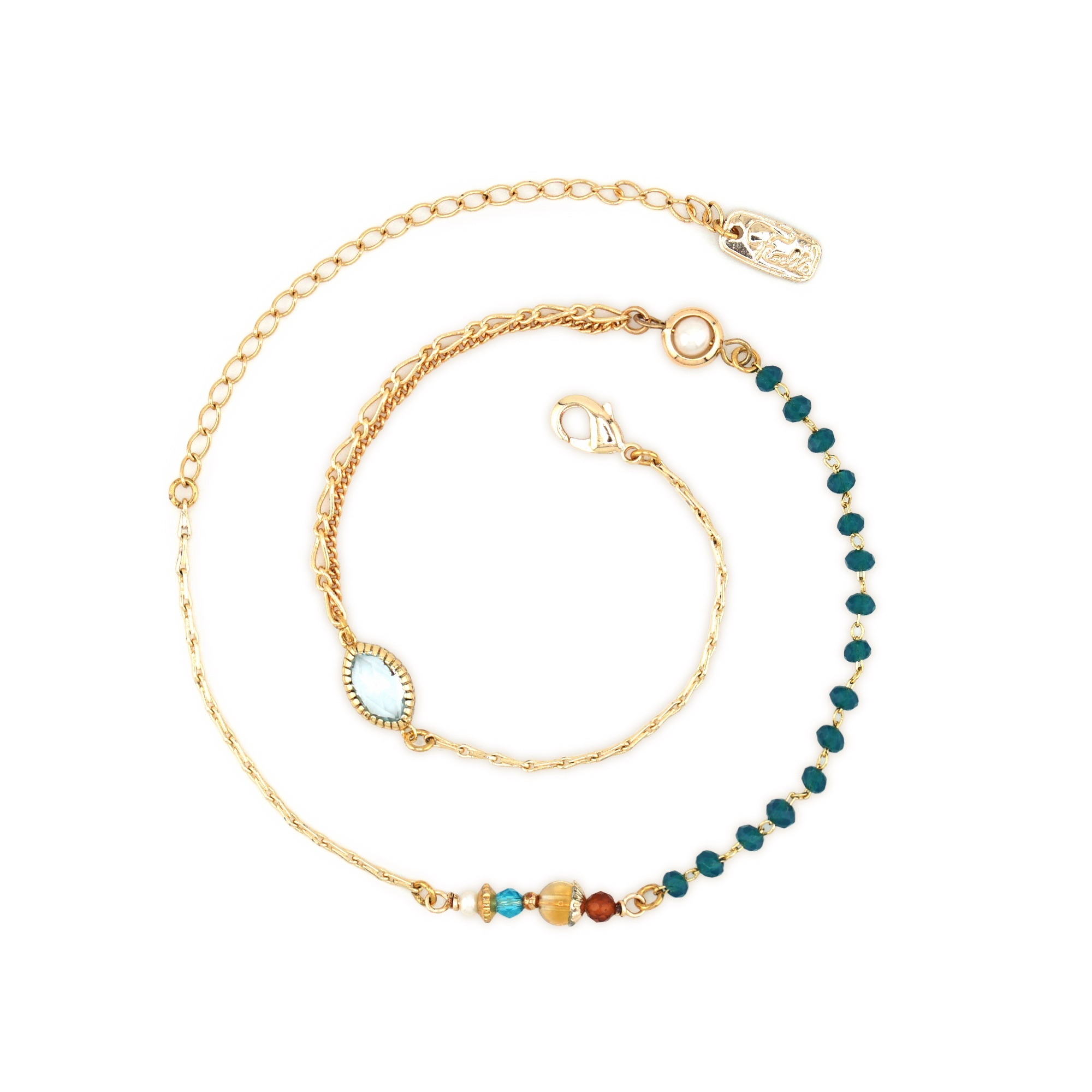 《苗栗意象》日落大道 • 夕陽漫漫 – 托帕石 – 手鍊