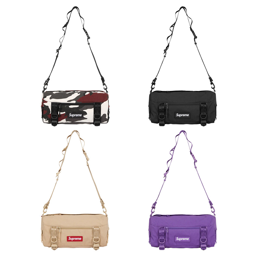 Supreme 26SS Utility Bag 多功能包 防水 Cordura 抗撕裂 黑/卡其/紫色/紅迷彩 SS26B30
