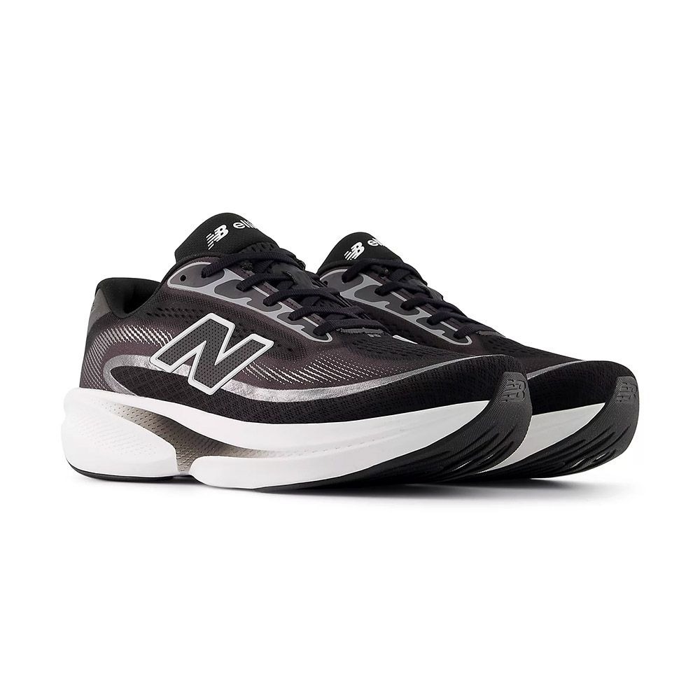 NEW BALANCE 慢跑鞋 Fresh Foam X ELLIPSE V1 黑白銀 2E寬楦 男 MELPS20Y