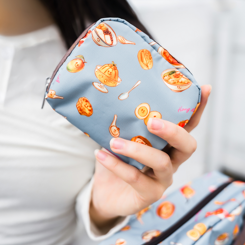 方形化妝袋 (SWEET HONG KONG TREATS)