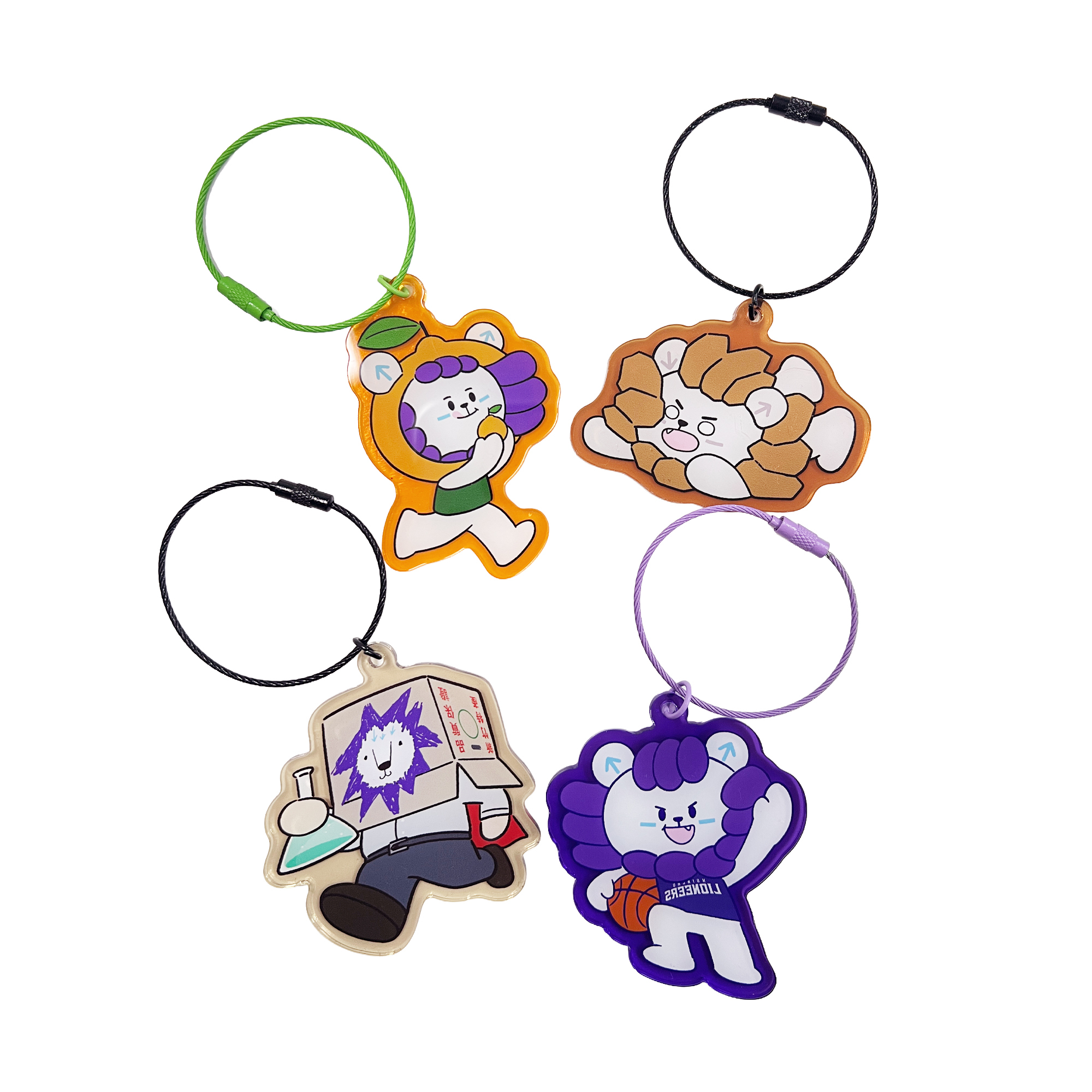 25-26 瑞迪的冒險物語壓克力吊飾 |扭蛋