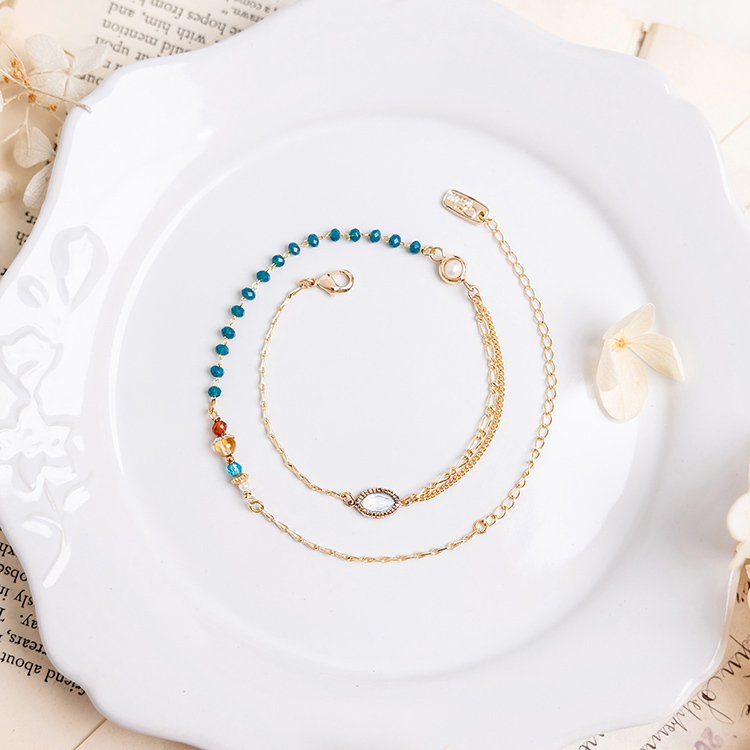 《苗栗意象》日落大道 • 夕陽漫漫 – 托帕石 – 手鍊