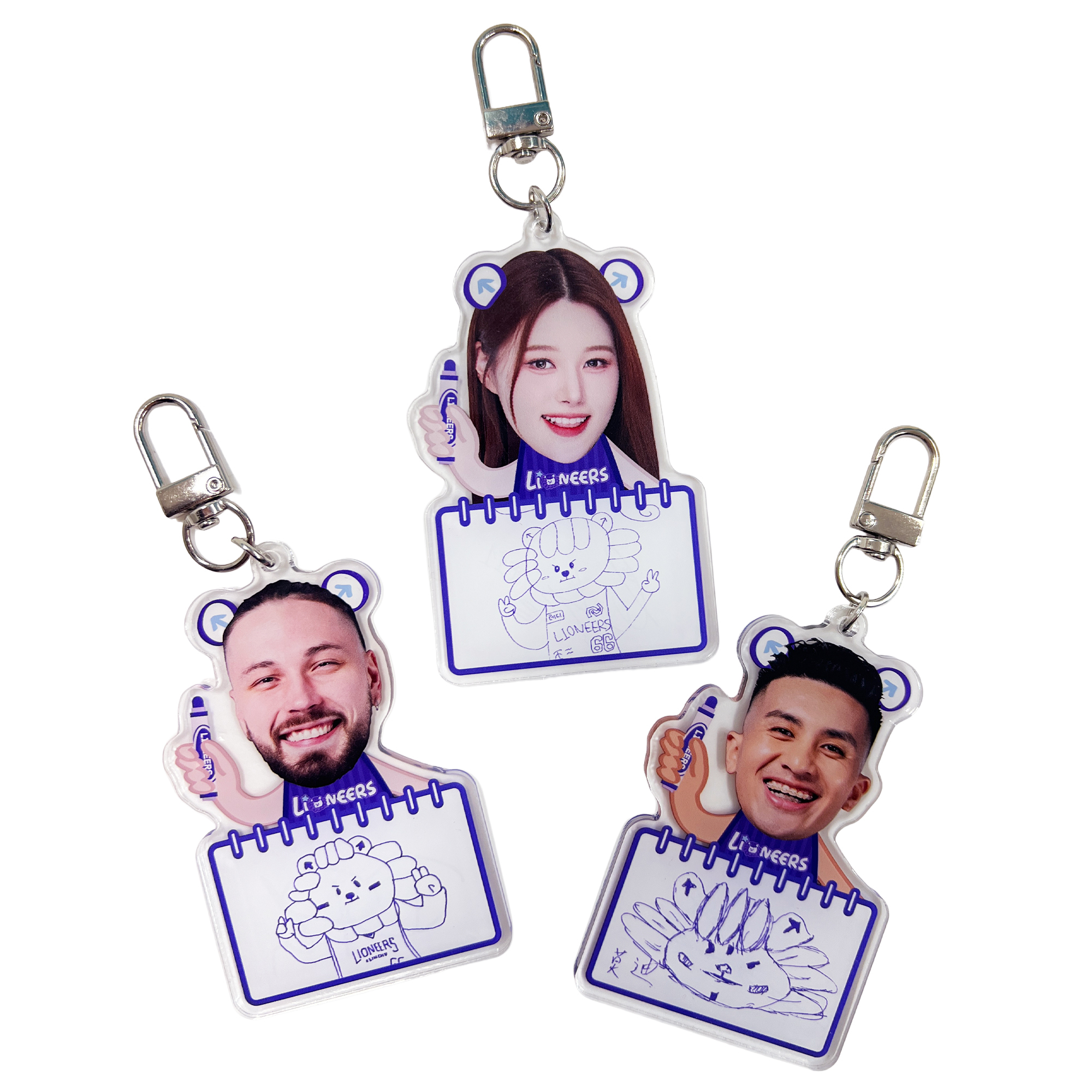 25-26 瑞迪小畫家吊飾｜扭蛋