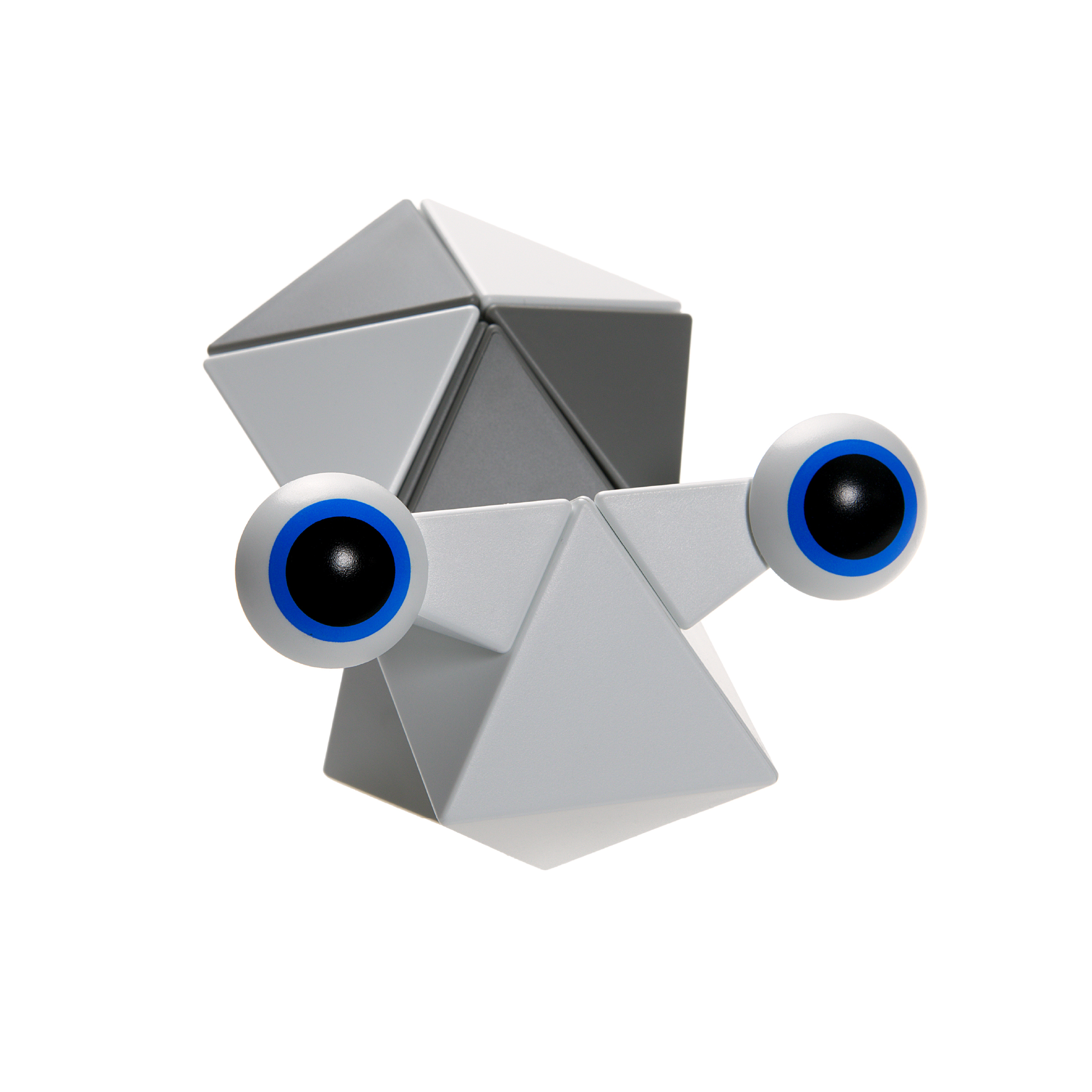 rido 磁力積木 初階組 12PCS - 白銀時代(Greyscale)