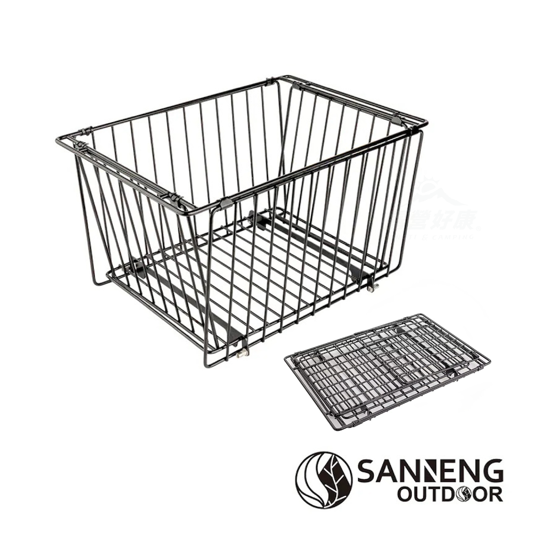 【SANNENG】IGT折疊瀝水籃-1單位 AF12