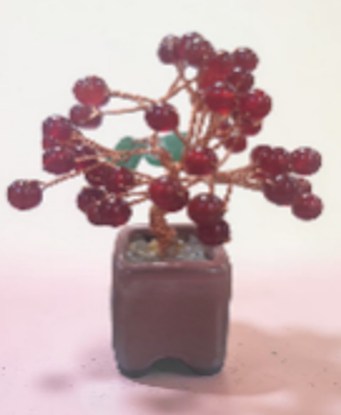 0311PA02--PAT姐健康養生-【獨家】小願望子紅瑪瑙樹全人手製造尺寸(mm): 60(長)x55(闊)x90(高)（A2）