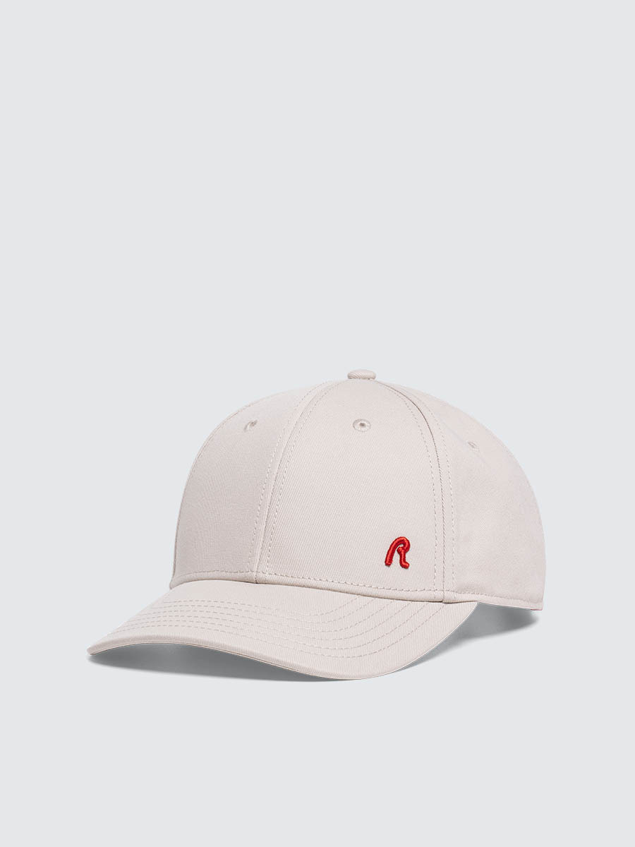 白色刺繡Logo棒球帽