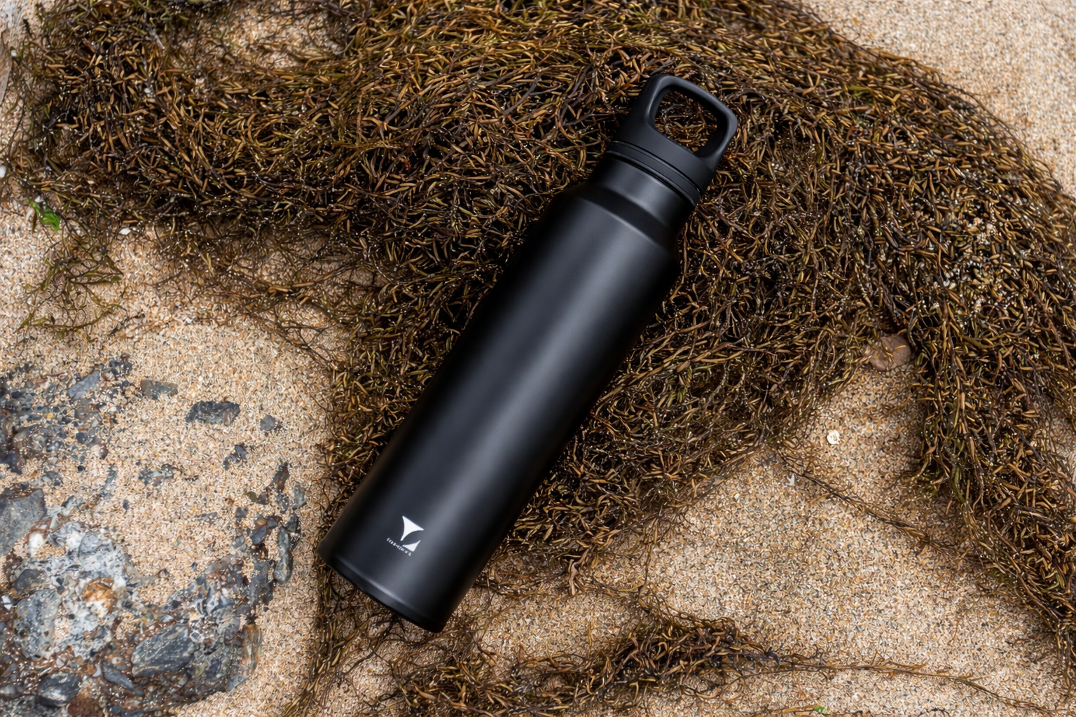 鈦輕瓶220｜鈦黑系列｜ 提把蓋