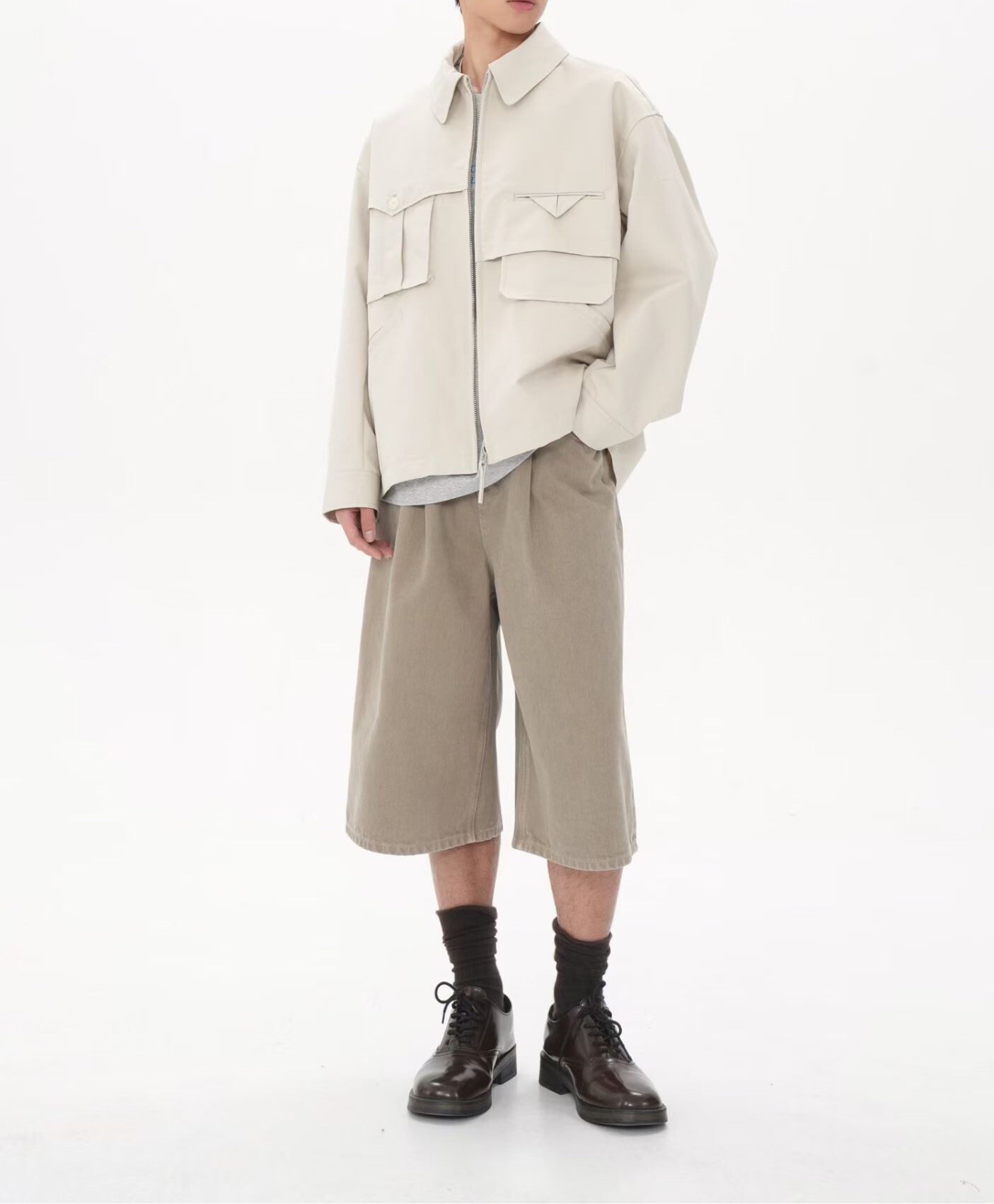 造型口袋夾克
