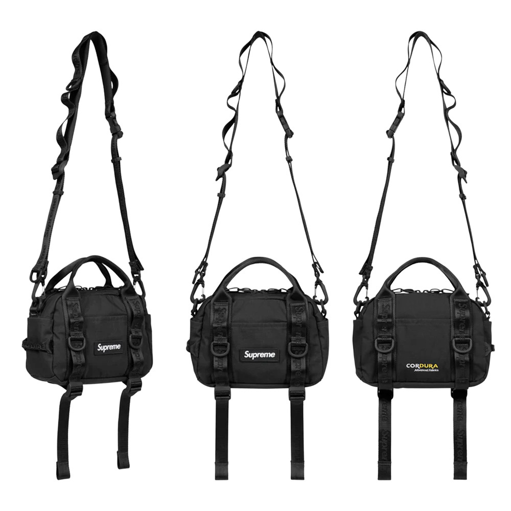 Supreme 26SS Mini Duffle Bag 迷你旅行包 防水 Cordura 抗撕裂 黑/卡其/紫色/紅迷彩 SS26B6